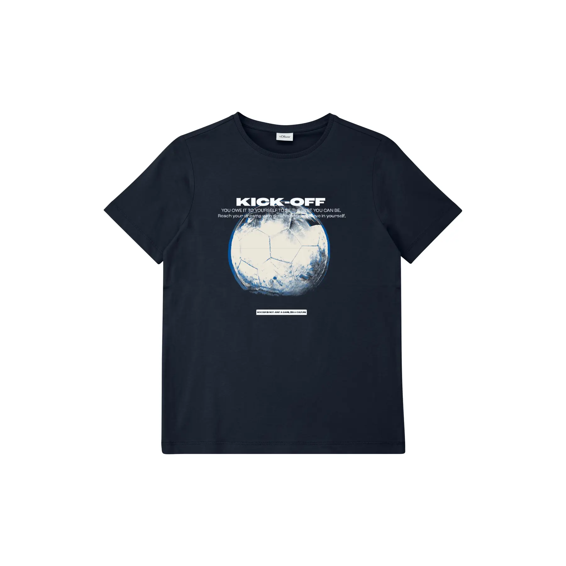 T-shirt con stampa frontale taglio dritto bambino s.Oliver