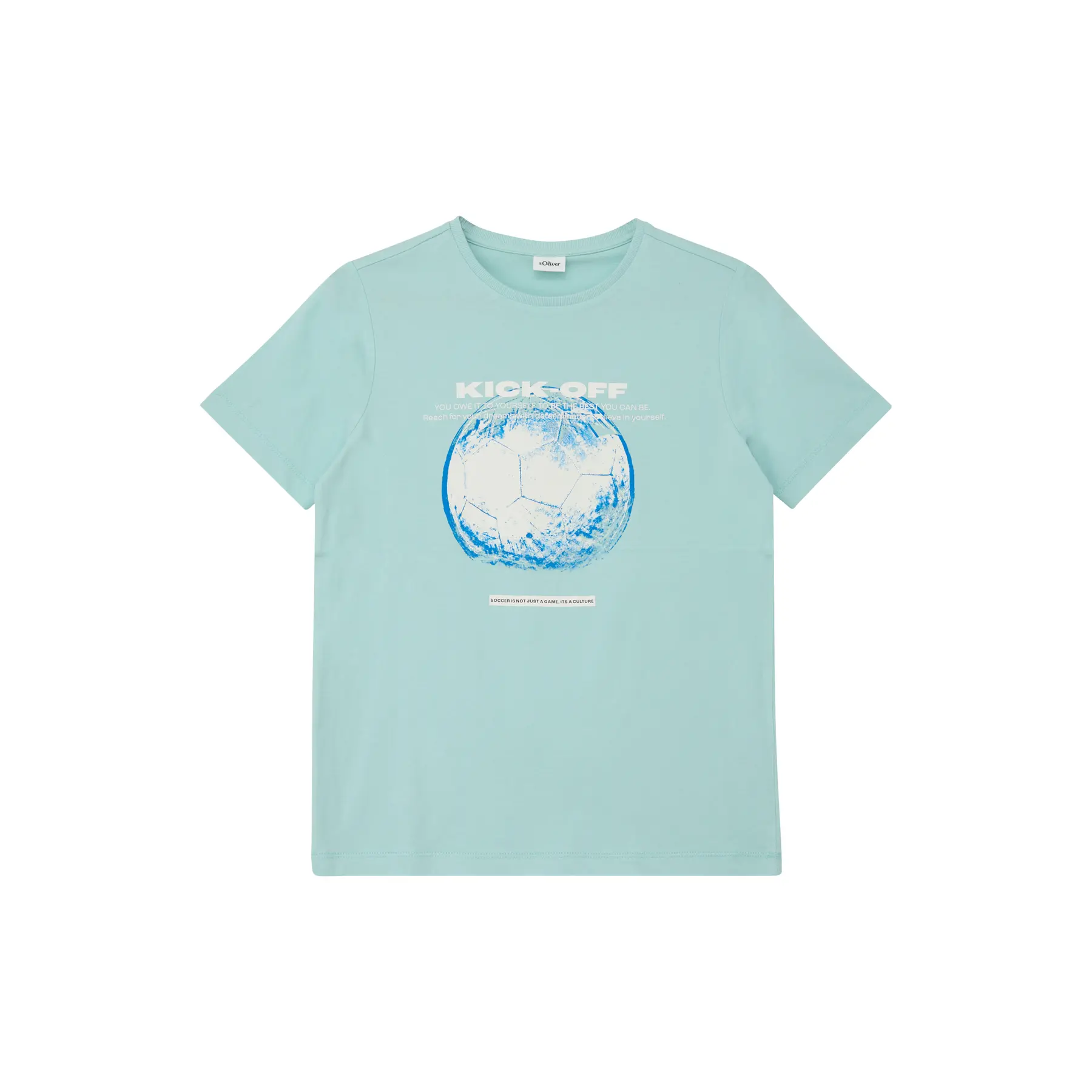 T-shirt con stampa frontale taglio dritto bambino s.Oliver