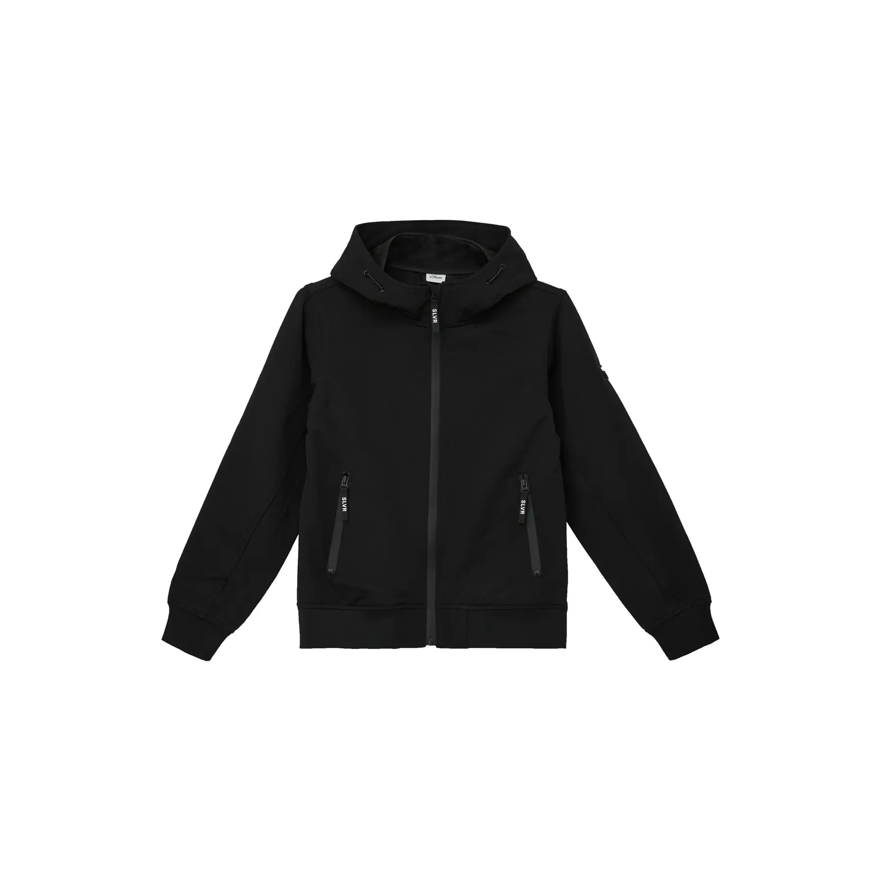 Veste softshell à capuche : déperlante et coupe-vent enfant s.Oliver