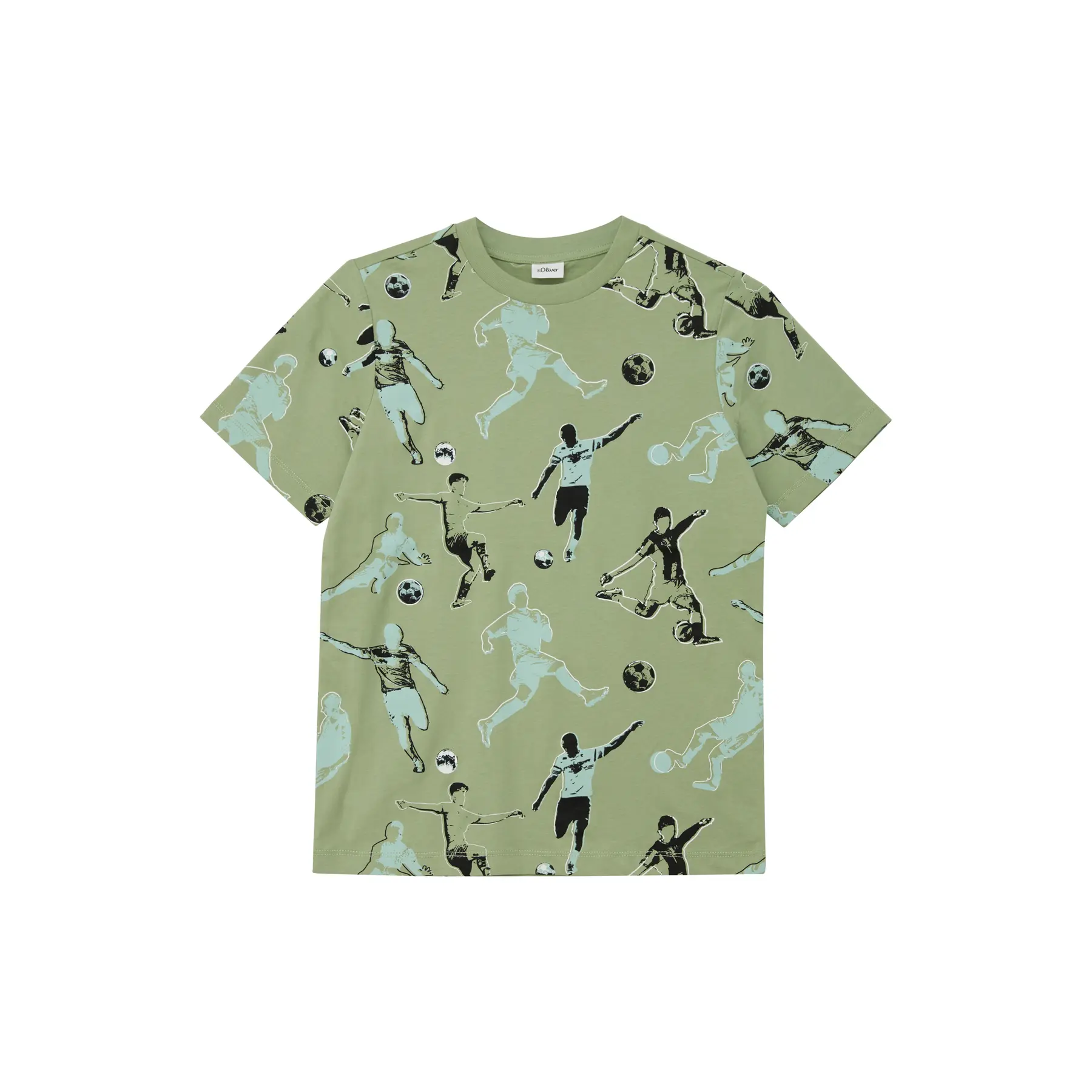 T-shirt con stampa integrale taglio dritto bambino s.Oliver