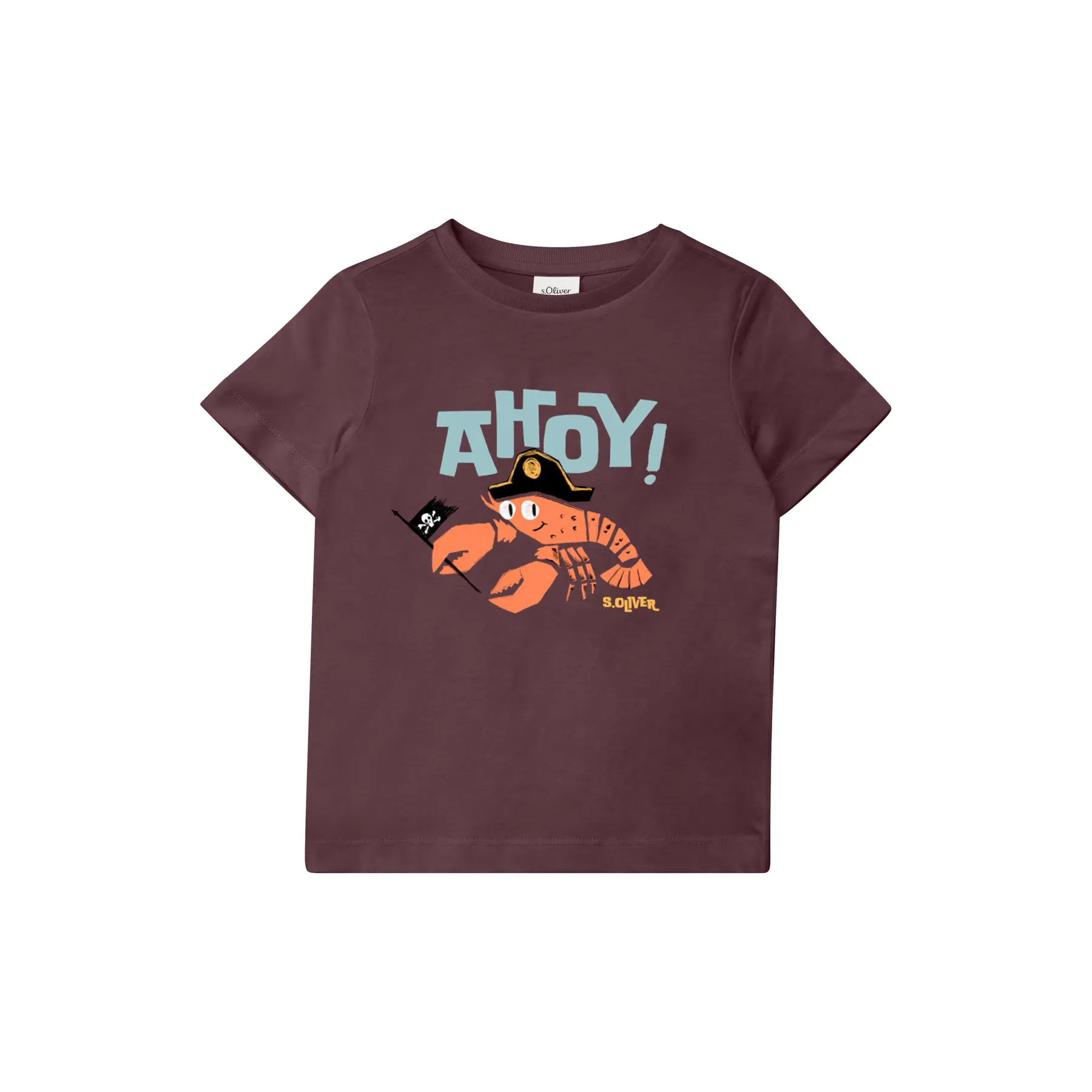 T-shirt coupe droite avec imprimé Foam enfant s.Oliver T-shirt coupe droite avec imprimé Foam enfant s.Oliver