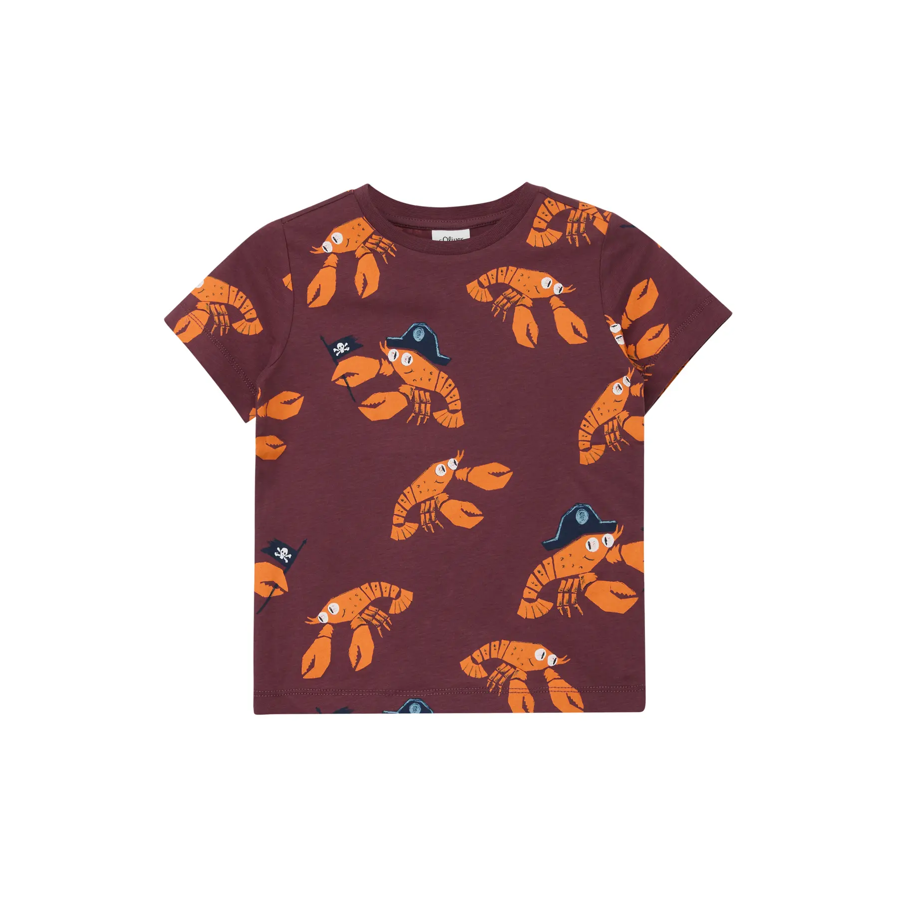 T-shirt avec imprimé all-over coupe droite enfant s.Oliver