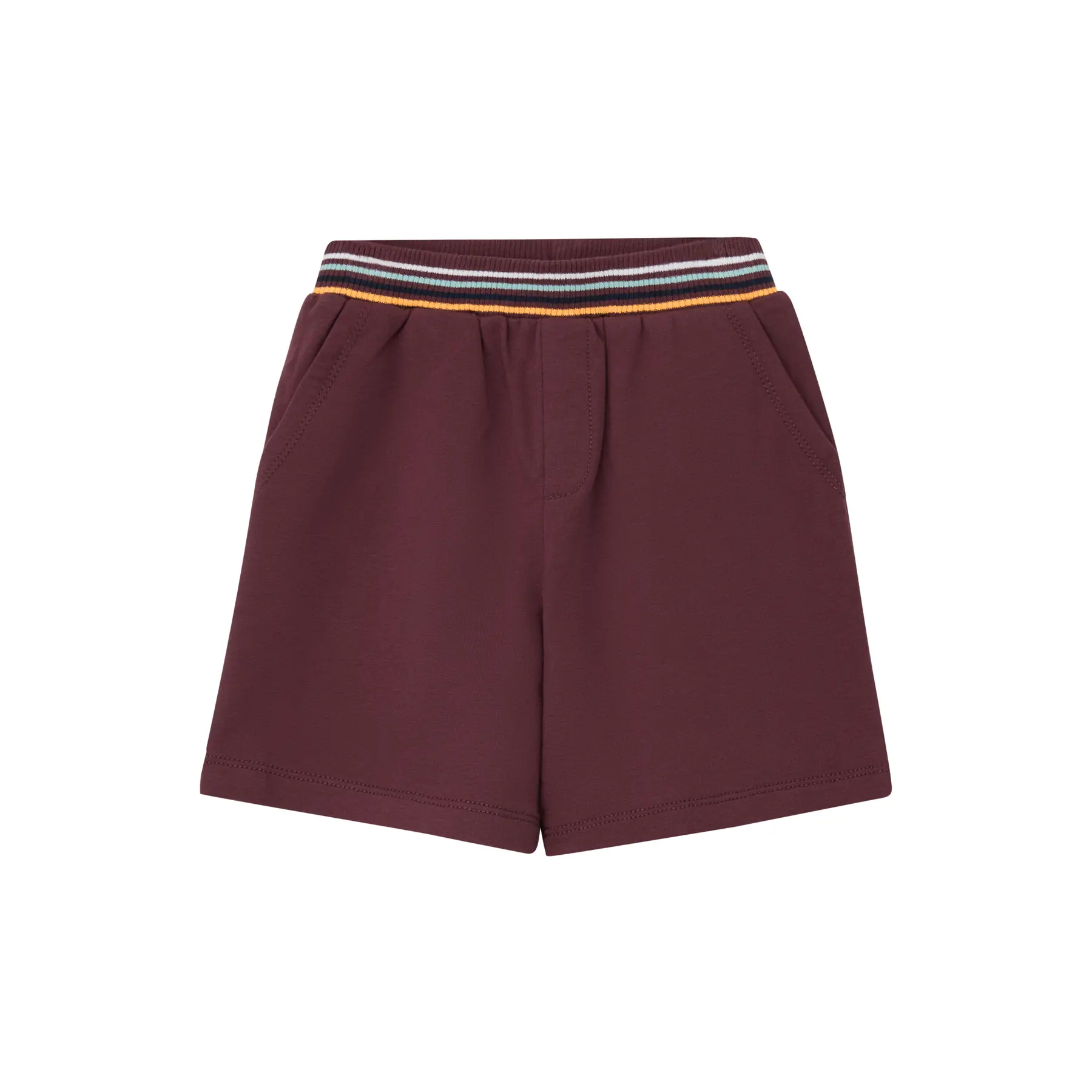 Bermuda en sweat coupe ample avec bord côtelé bébé garçon s.Oliver Bermuda en sweat coupe ample avec bord côtelé bébé garçon s.Oliver
