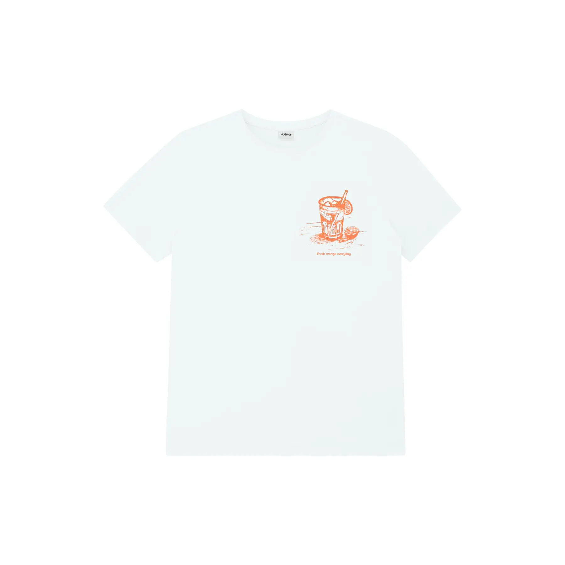 T-shirt en jersey avec imprimé devant coupe droite enfant s.Oliver T-shirt en jersey avec imprimé devant coupe droite enfant s.Oliver