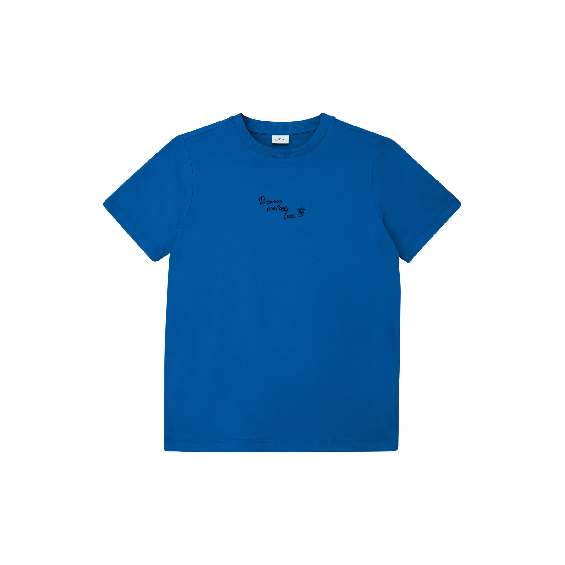 T-shirt met borduursel rechte snit kind s.Oliver