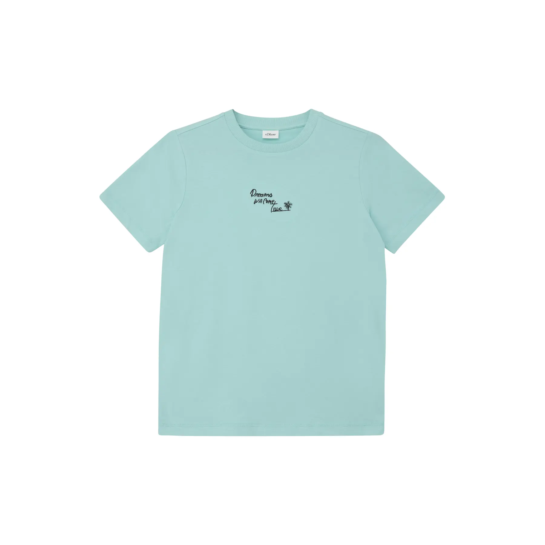 T-shirt met borduursel rechte snit kind s.Oliver