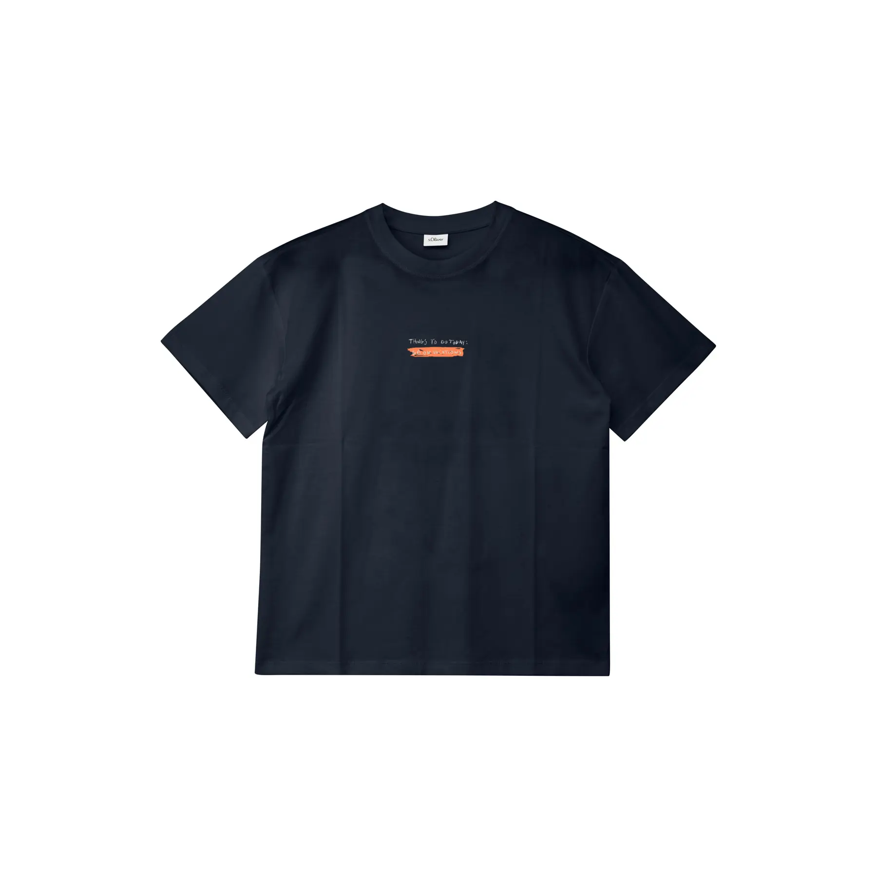 T-Shirt mit Druck vorne und hinten für Kinder s.Oliver