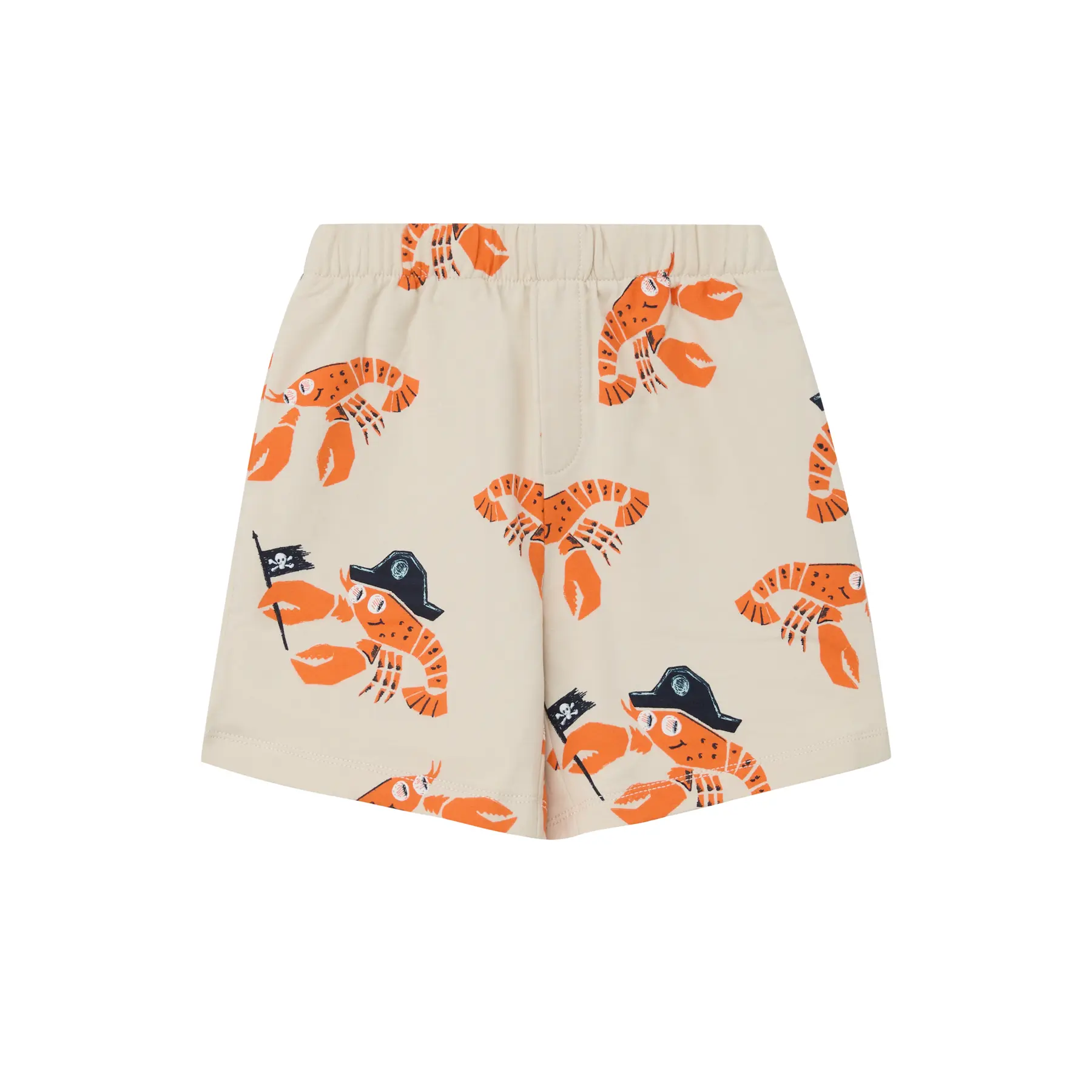 Bermuda en felpa léger coupe ample avec imprimé all-over enfant s.Oliver Bermuda en felpa léger coupe ample avec imprimé all-over enfant s.Oliver