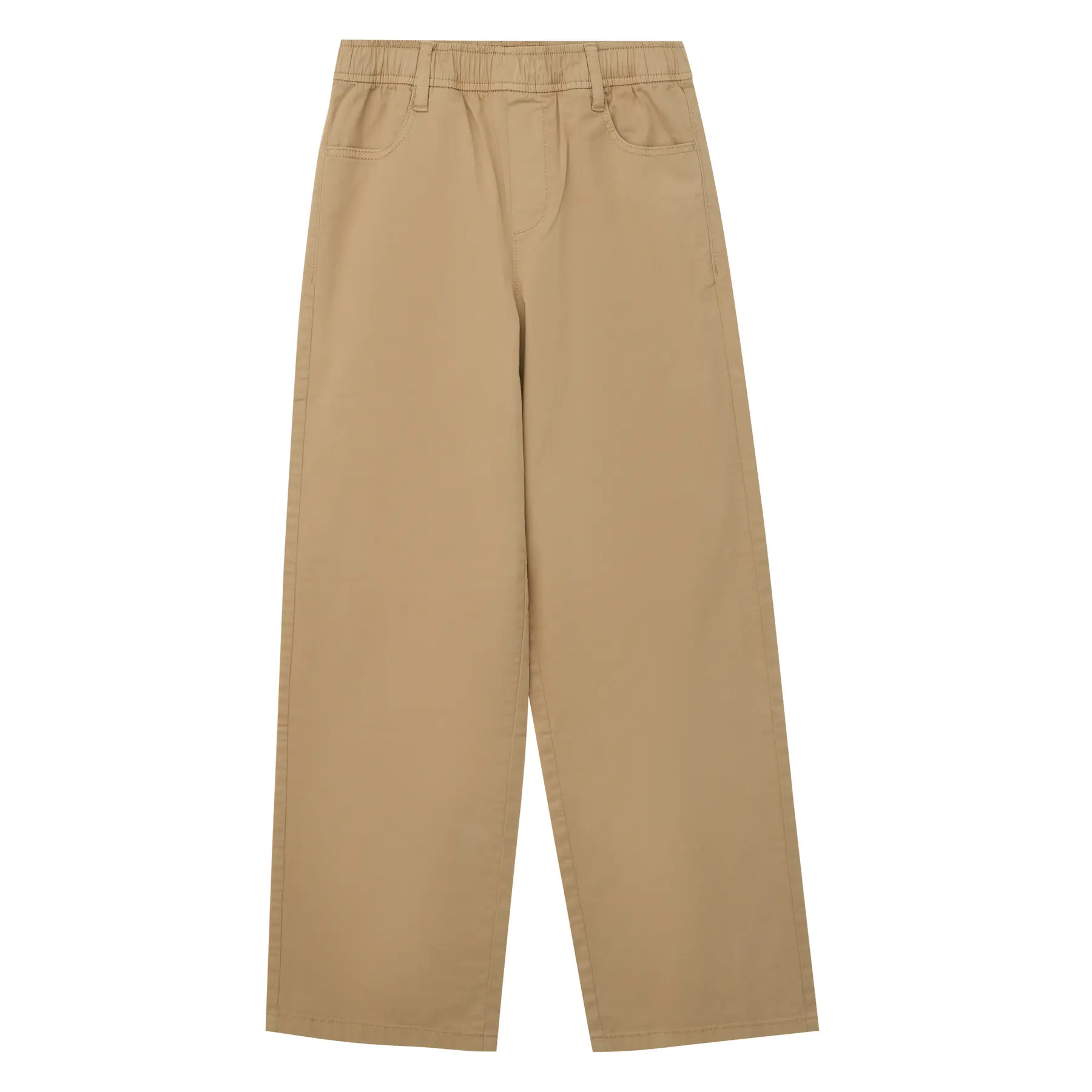 Pantaloni da infilare a gamba dritta vita media leggeri tintura in capo bambino s.Oliver