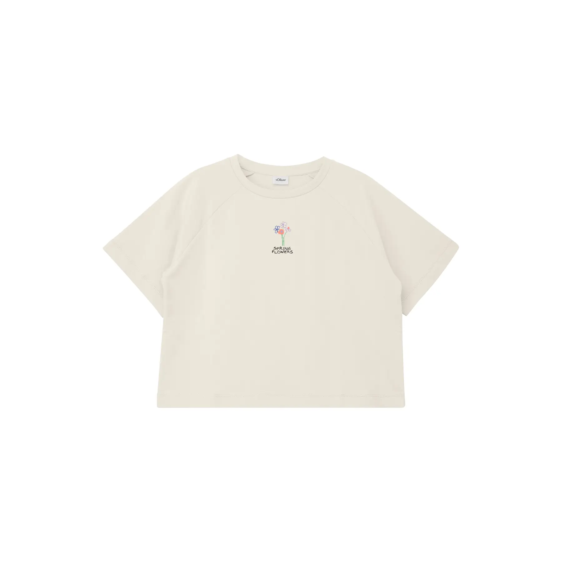 T-shirt oversize in Light Felpa con stampa cangiante ragazza s.Oliver