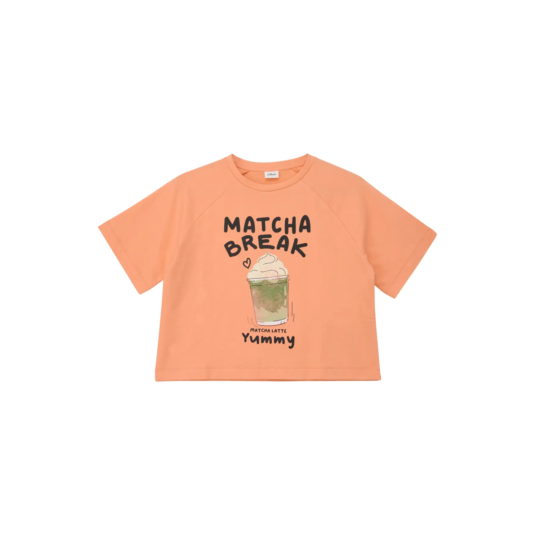 T-shirt oversize in Light Felpa con stampa cangiante ragazza s.Oliver