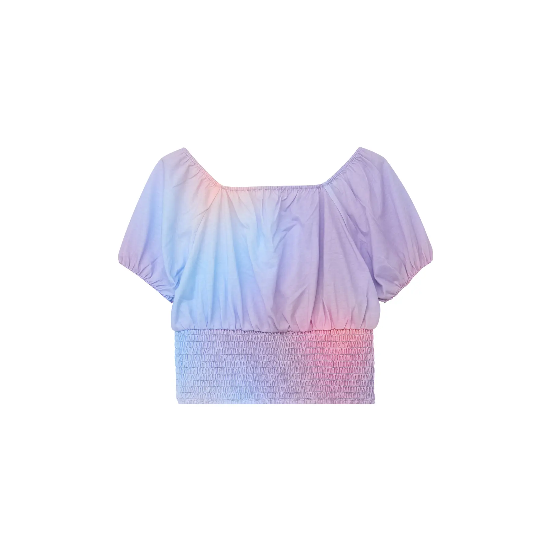 T-shirt con stampa a sublimazione e maniche a sbuffo ragazza s.Oliver