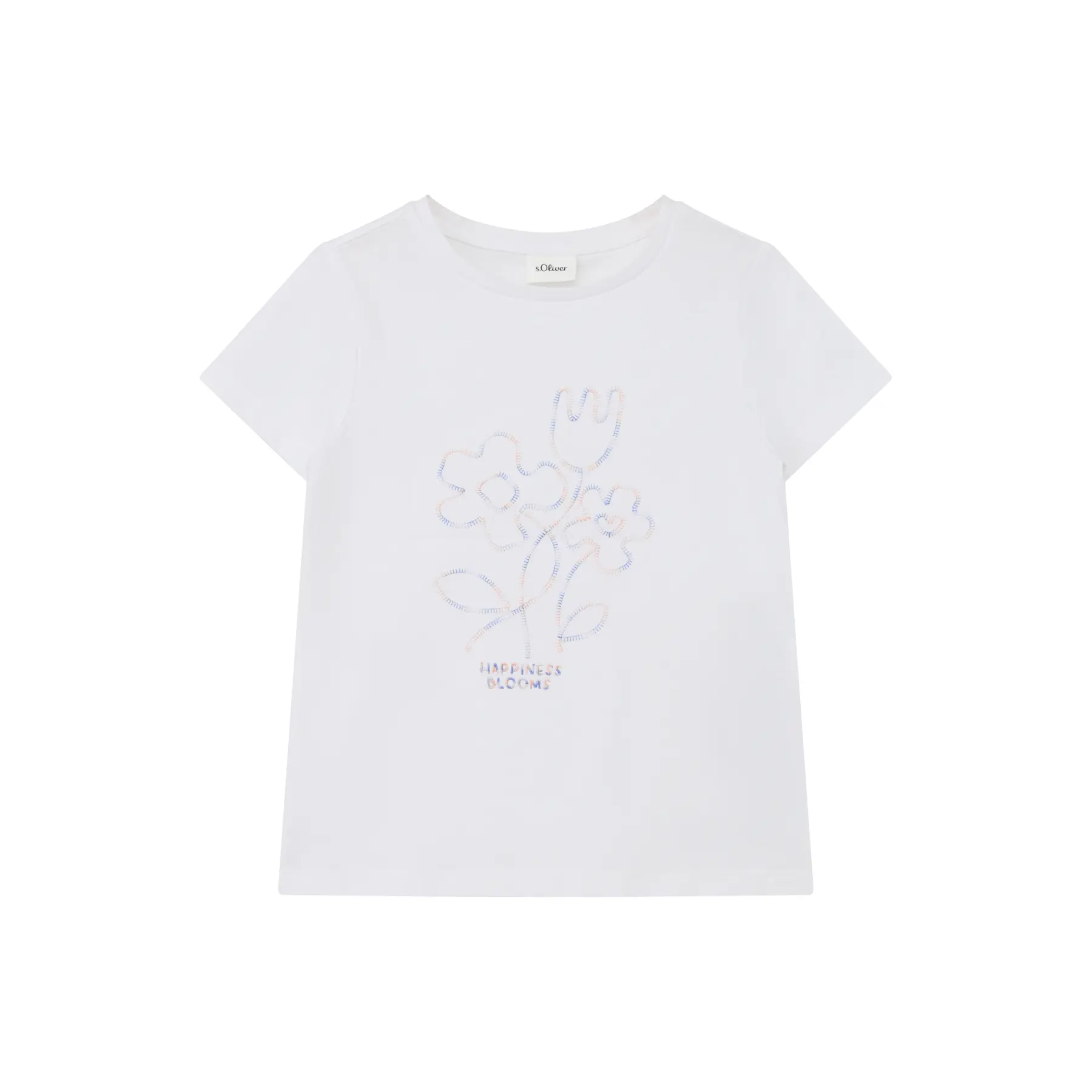T-shirt con ricamo Regular Fit ragazza s.Oliver