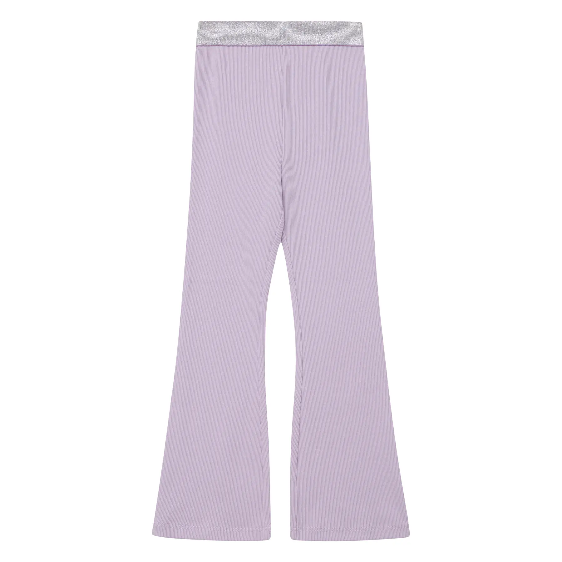 Leggings a coste con vita glitterata bambina s.Oliver