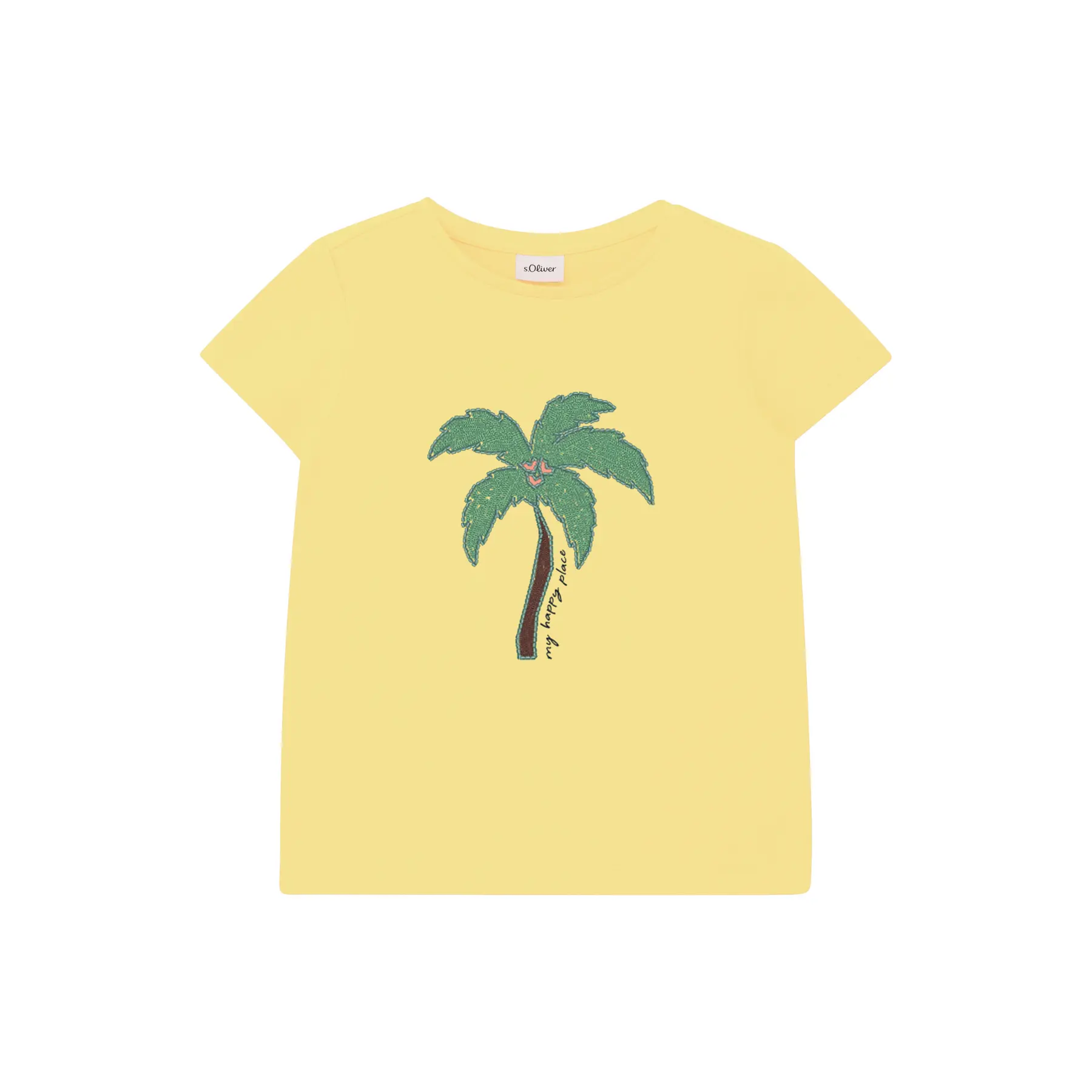 T-shirt Loose Fit con ricamo e paillettes per ragazza s.Oliver