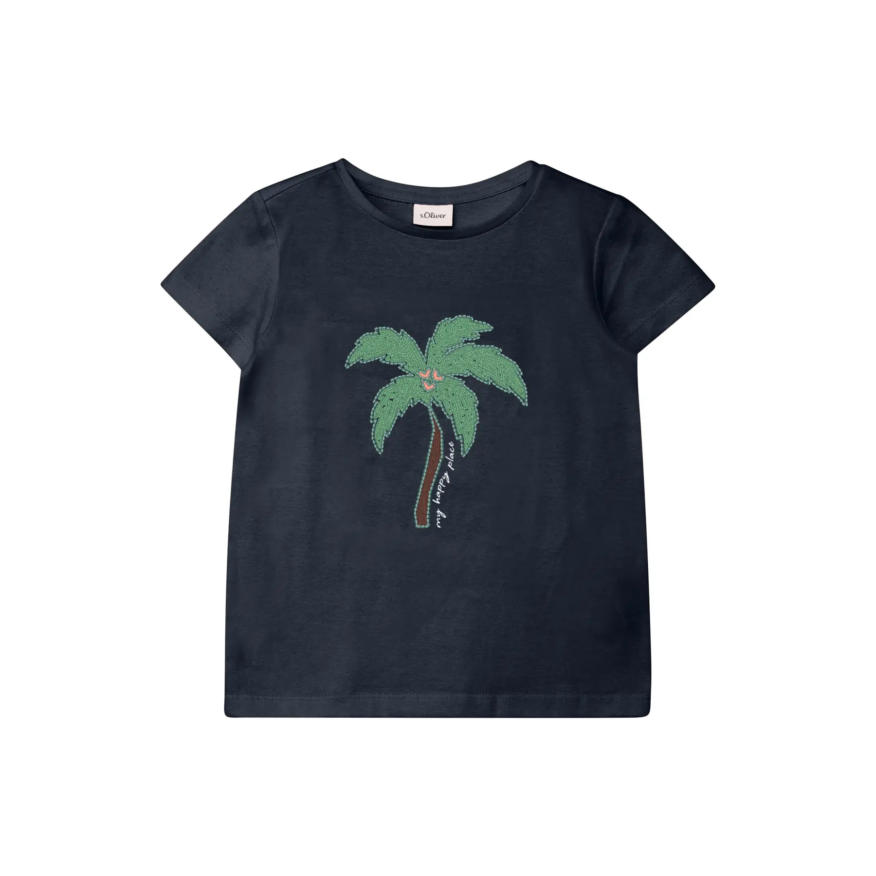 T-shirt Loose Fit con ricamo e paillettes per ragazza s.Oliver