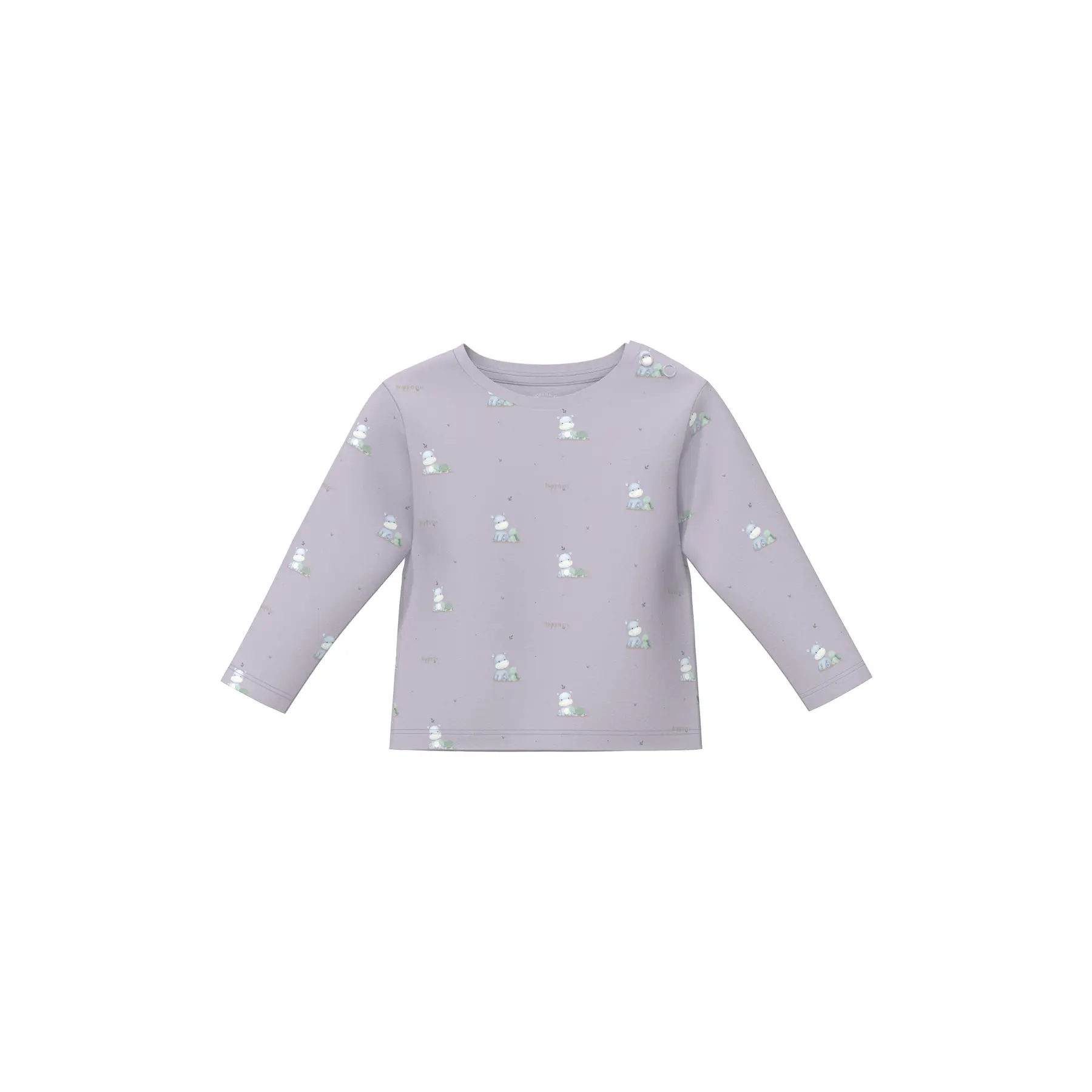 Langarm-T-Shirt Unisex mit Allover-Druck für Babys s.Oliver