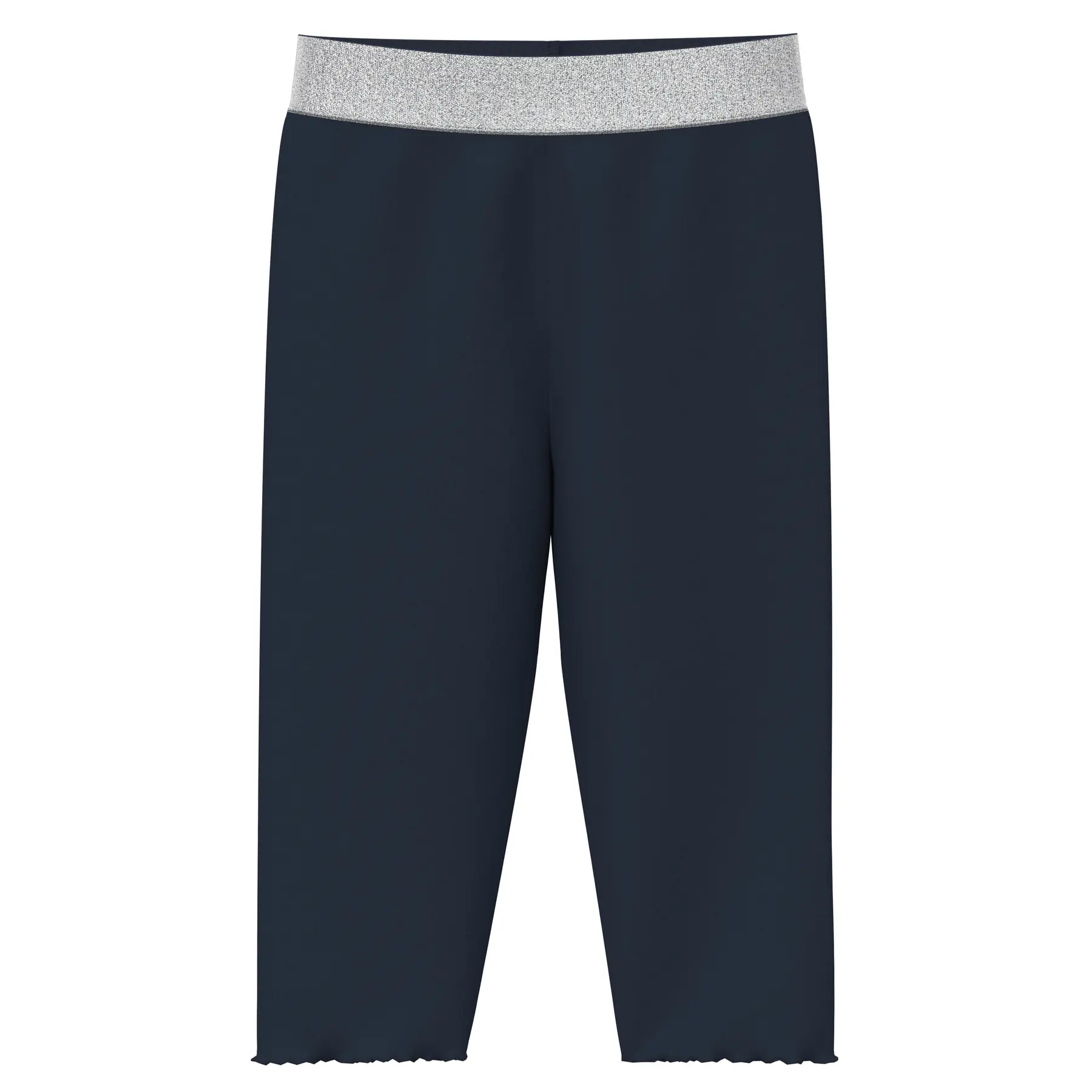 Legging Capri met glinsterende taille en omgeslagen zoom voor babymeisjes s.Oliver