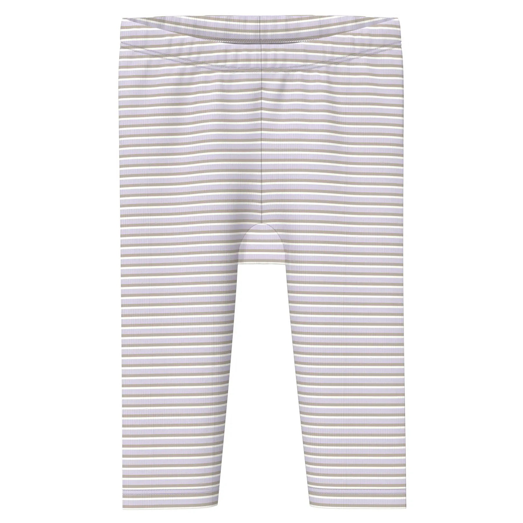 Legging unisex 7/8 a righe in maglia a coste per neonati s.Oliver