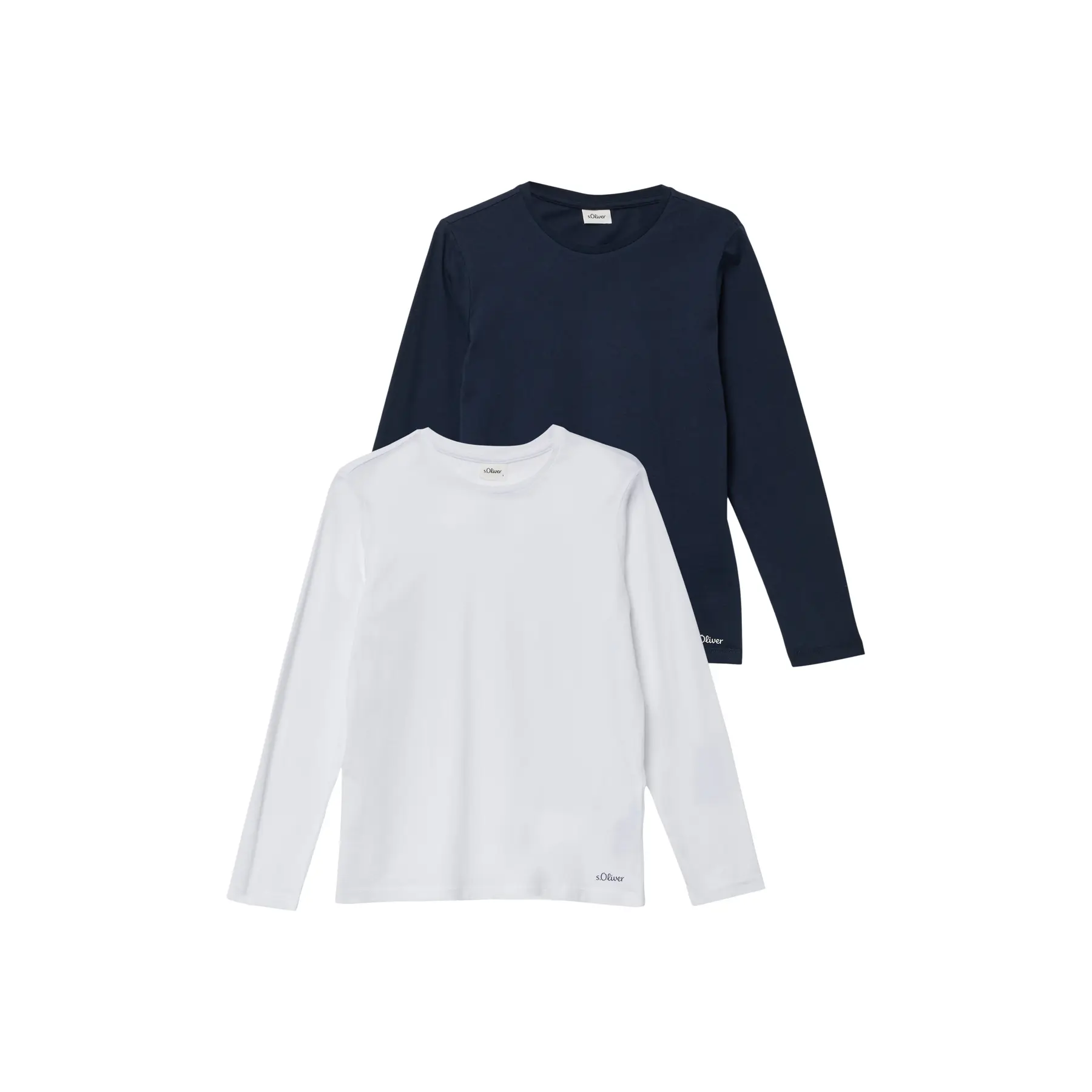 T-shirt maniche lunghe unisex in cotone doppio retro bambino s.Oliver
