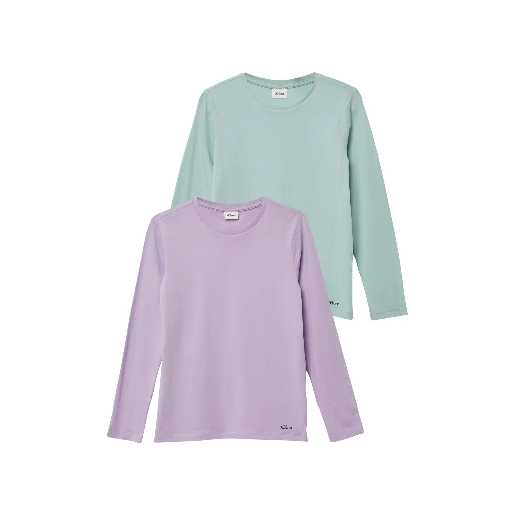 T-shirt maniche lunghe unisex in cotone doppio retro bambino s.Oliver