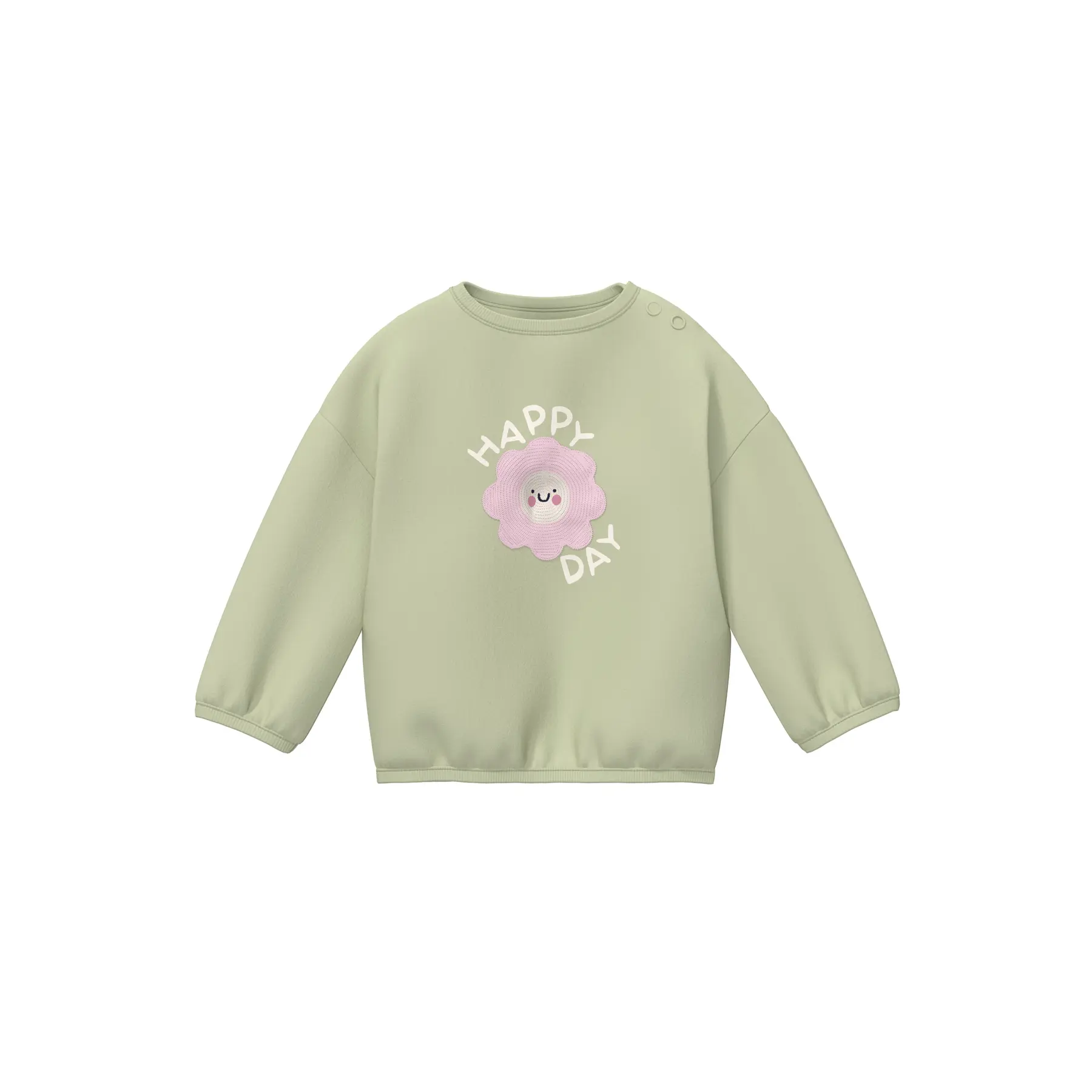 Weicher, lockerer Rundhals-Sweatshirt für Babys s.Oliver