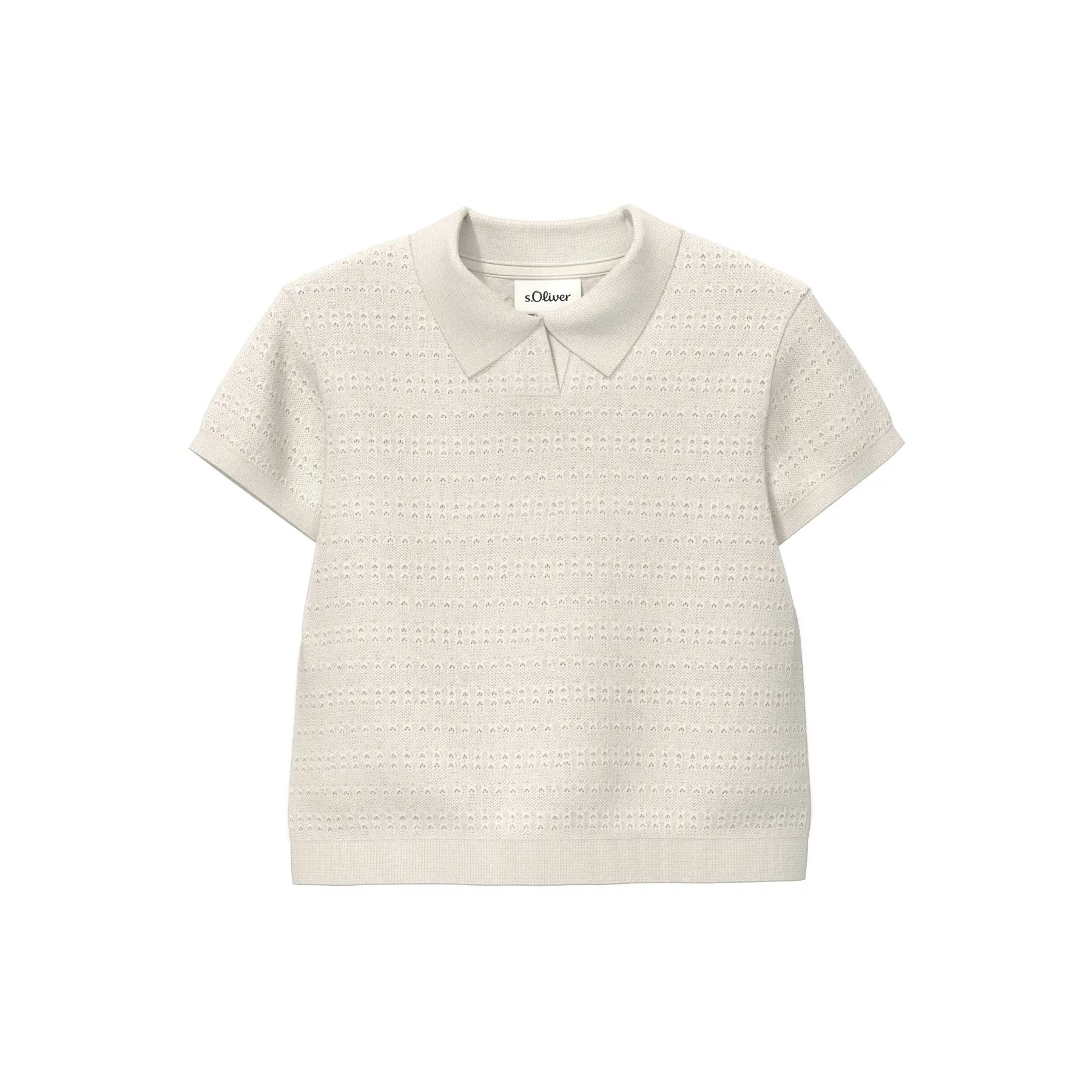 Pull polo en tricot bébé s.Oliver Pull polo en tricot bébé s.Oliver