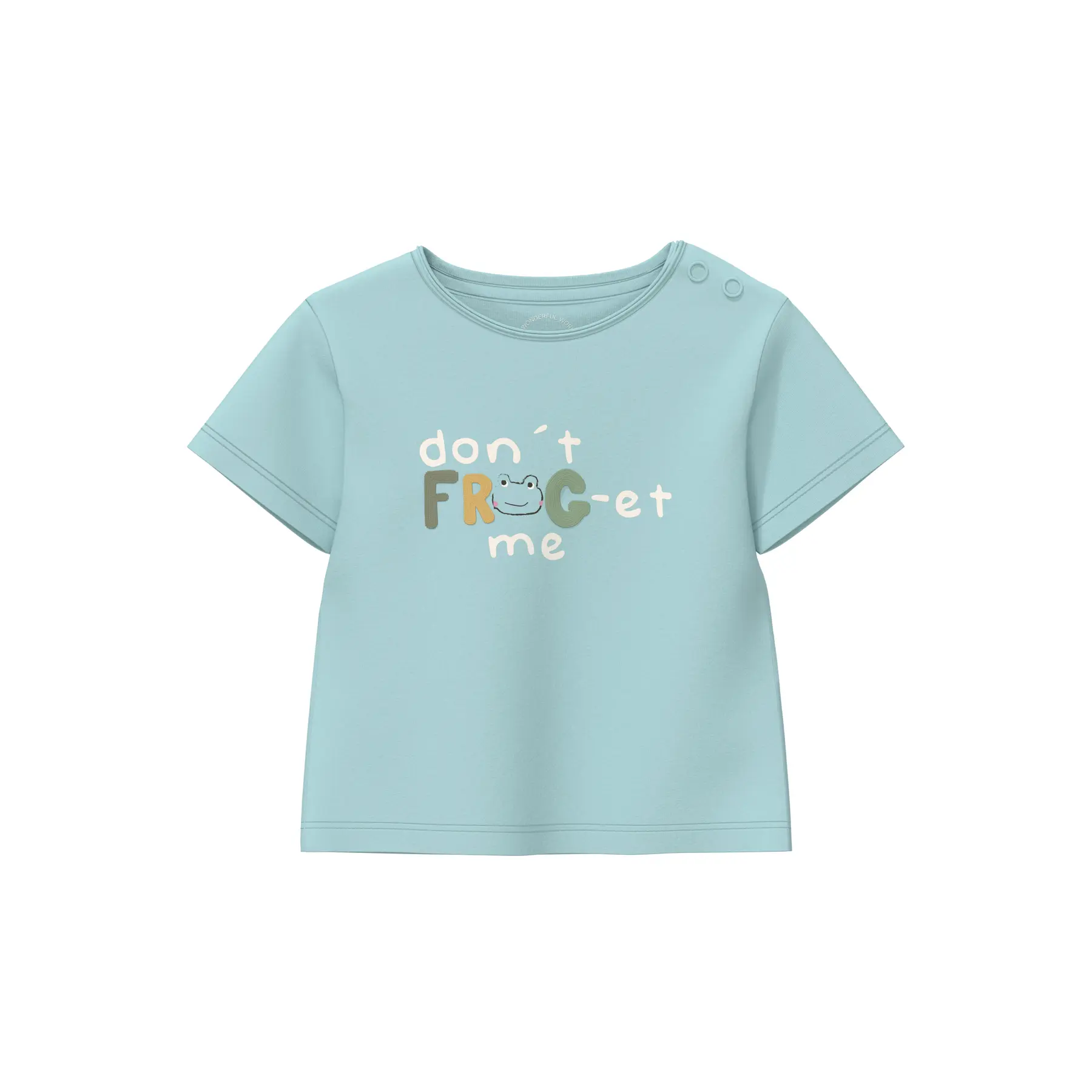 T-Shirt mit Rundhalsausschnitt und Stickerei für Babys s.Oliver