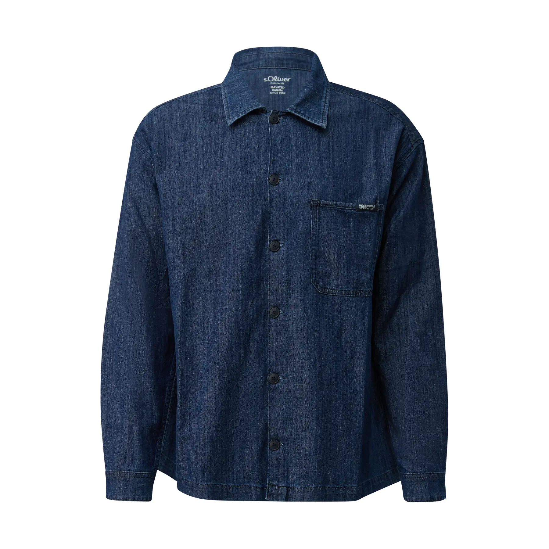 Camicia leggera in lino e cotone misto s.Oliver