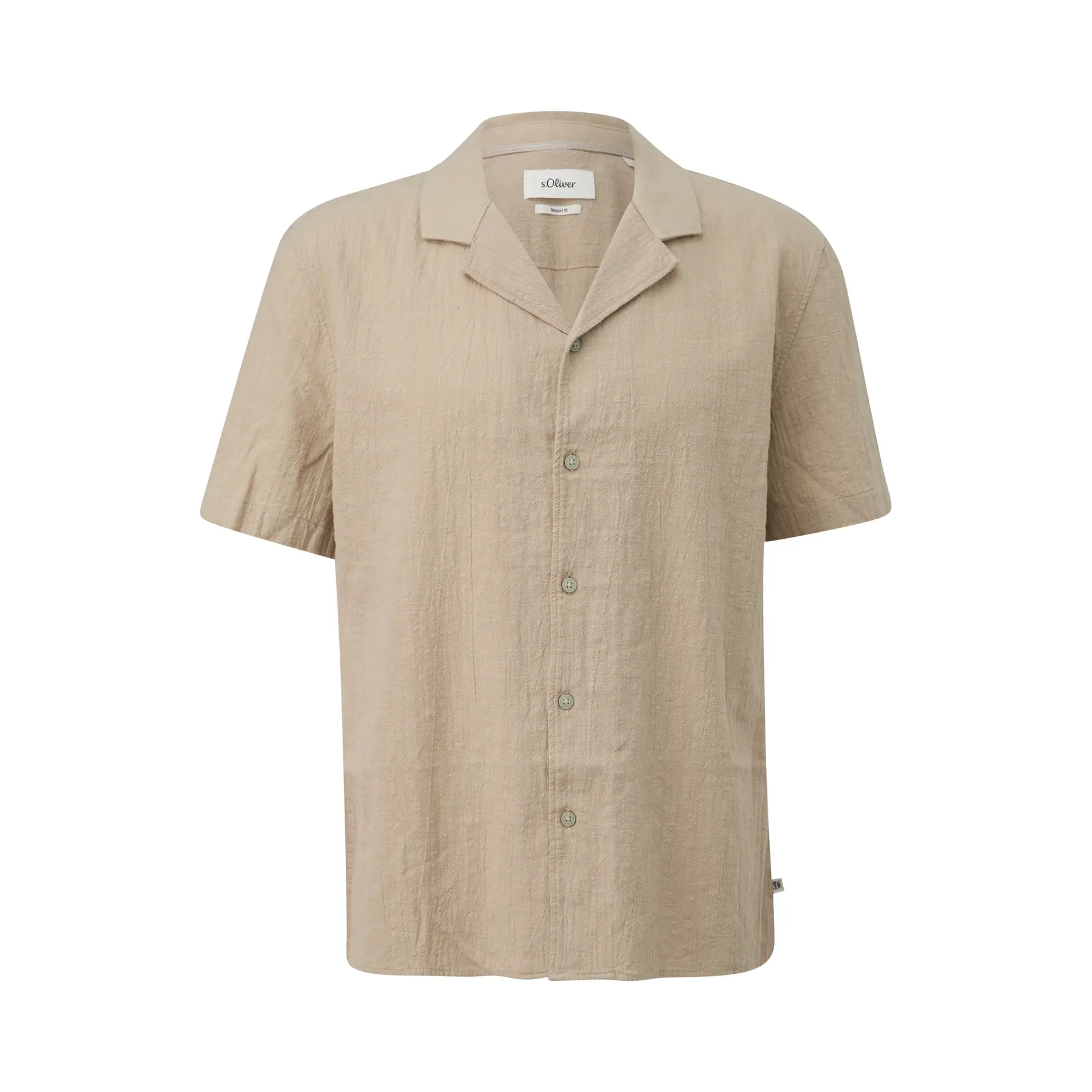 Camicia morbida con patta di bottone s.Oliver
