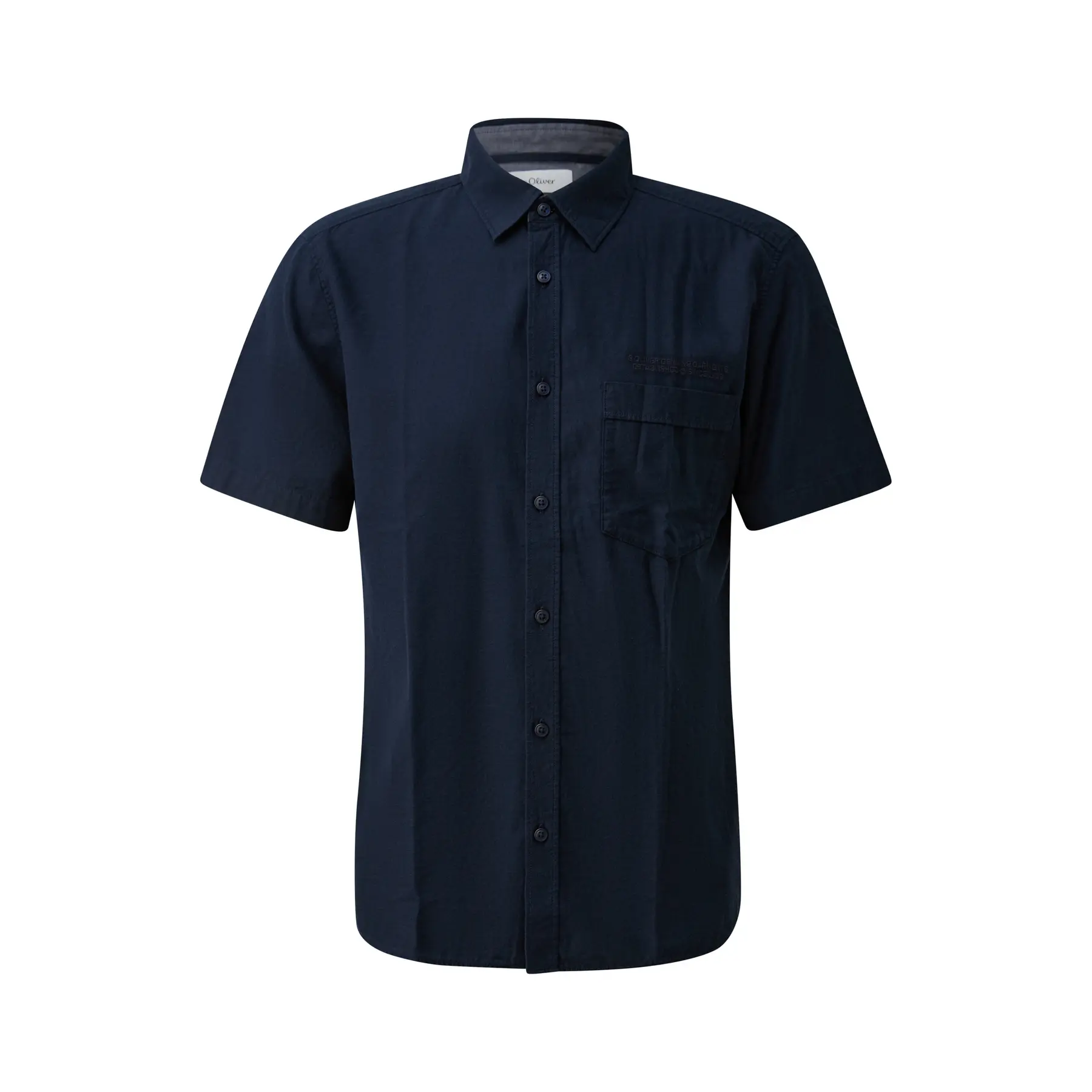 Camicia leggera a maniche corte con ricamo s.Oliver