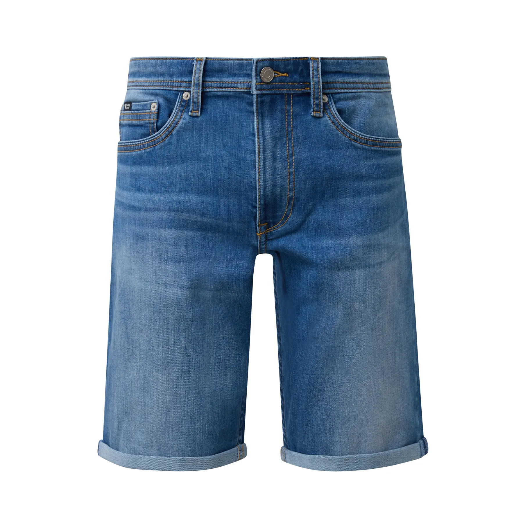 Bermuda in jeans taglio classico vita alta gamba dritta s.Oliver