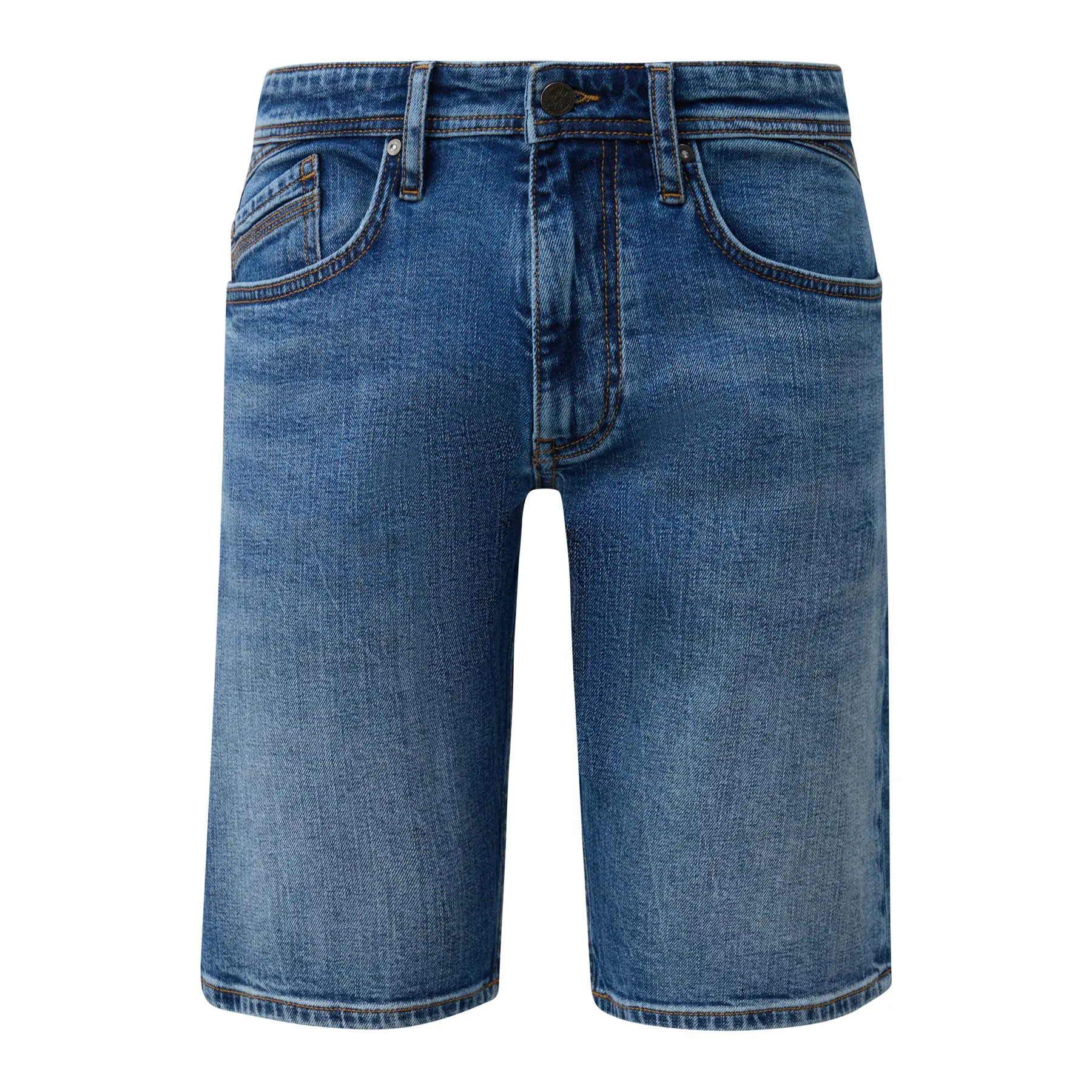 Jeansbermuda mit klassischem Schnitt mittlere Taille gerade Beine s.Oliver