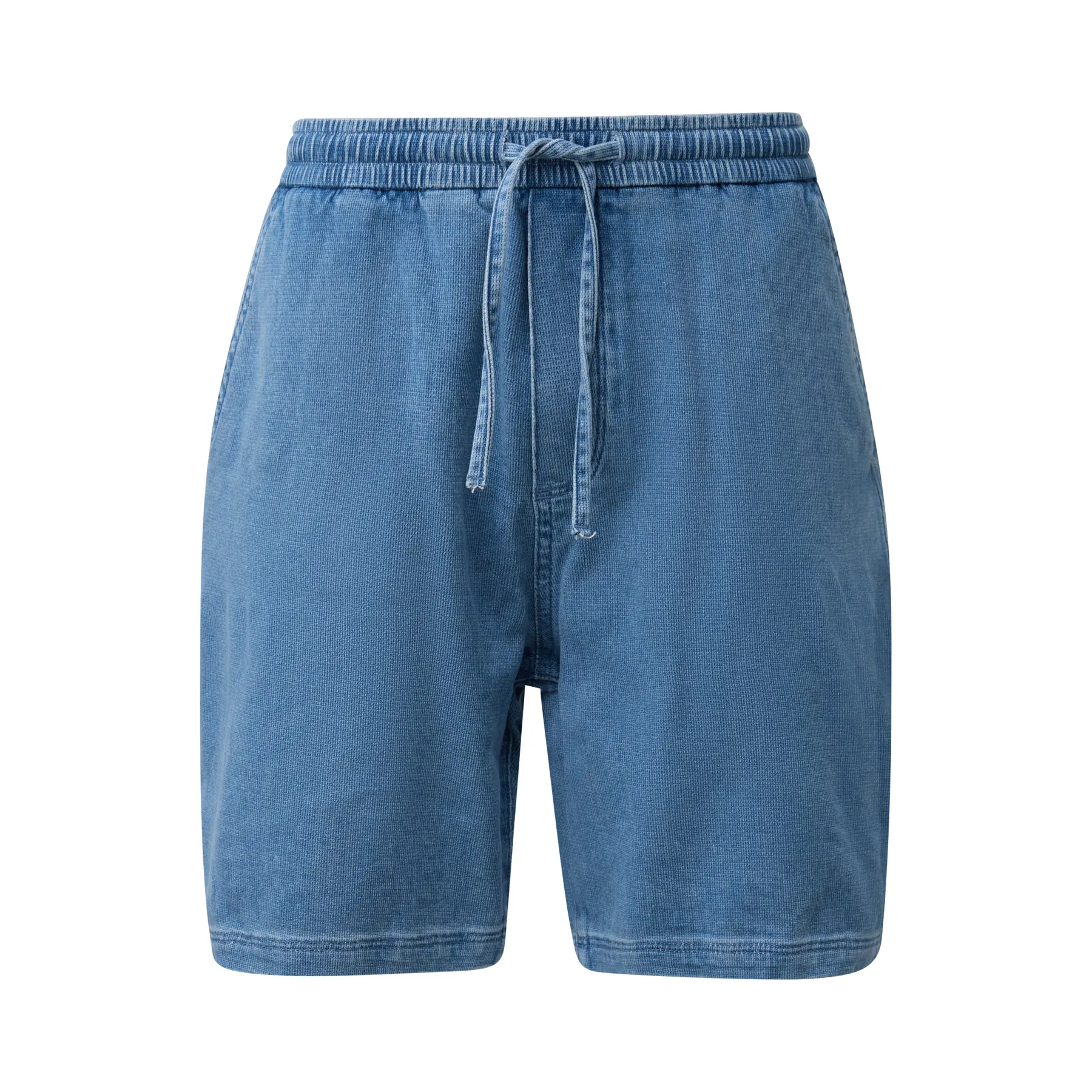 Bermuda in denim vita alta gamba dritta cintura elastica s.Oliver Detroit