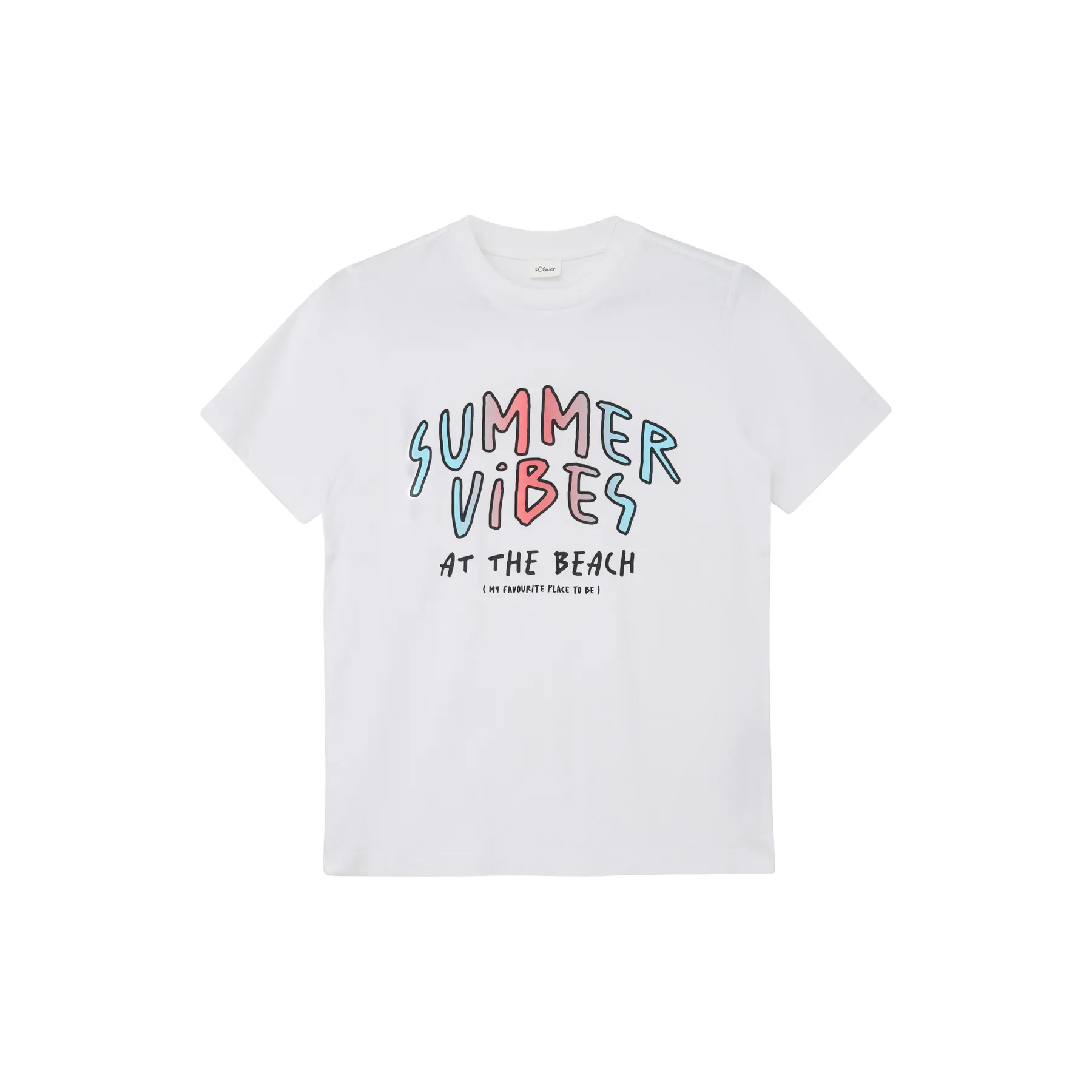 T-shirt in jersey con stampa cangiante bambino s.Oliver