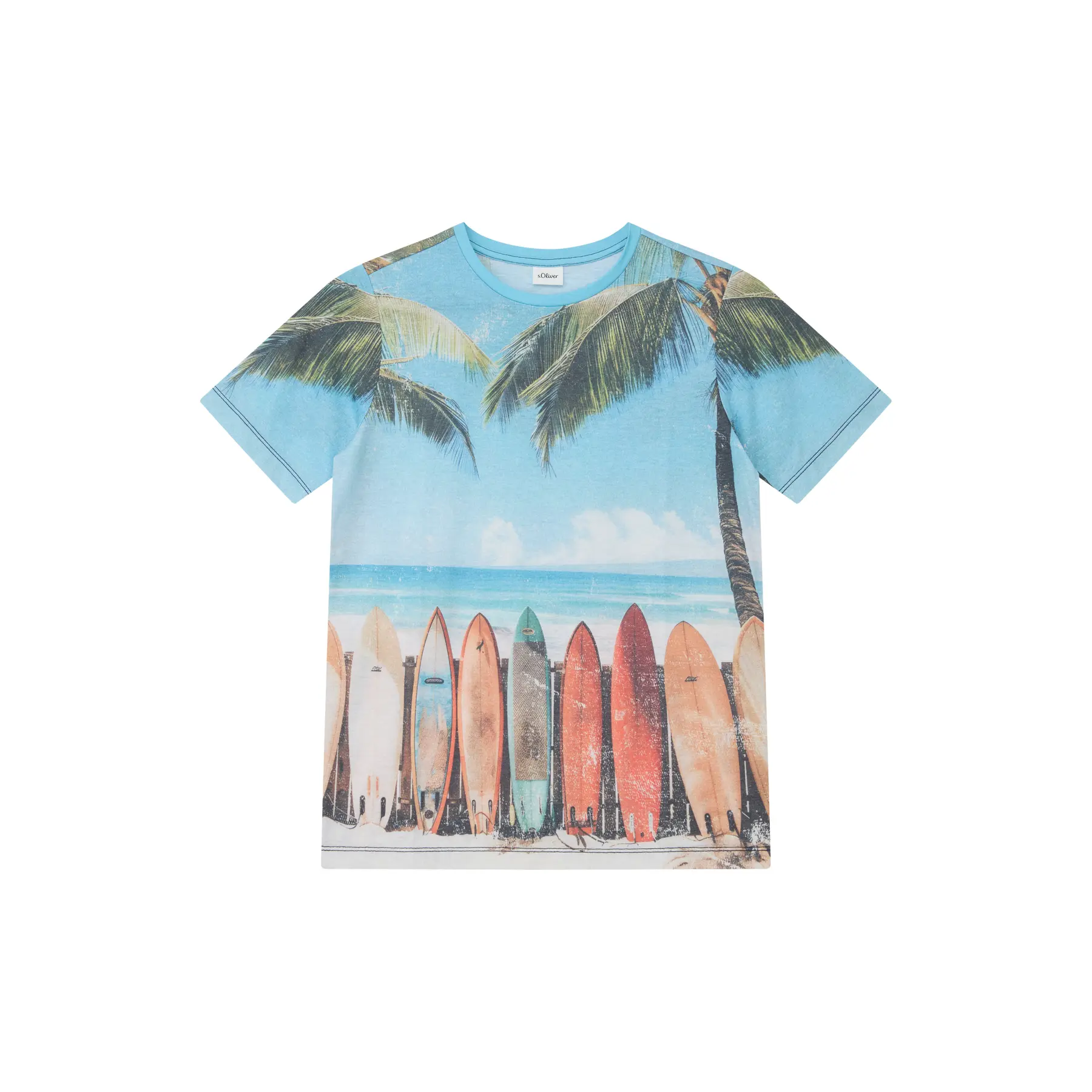 T-shirt in jersey con stampa a sublimazione bambino s.Oliver