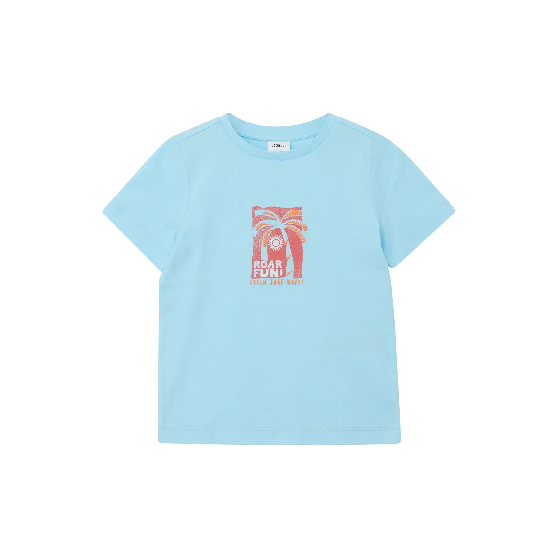 T-shirt in jersey con stampa Foam bambino s.Oliver