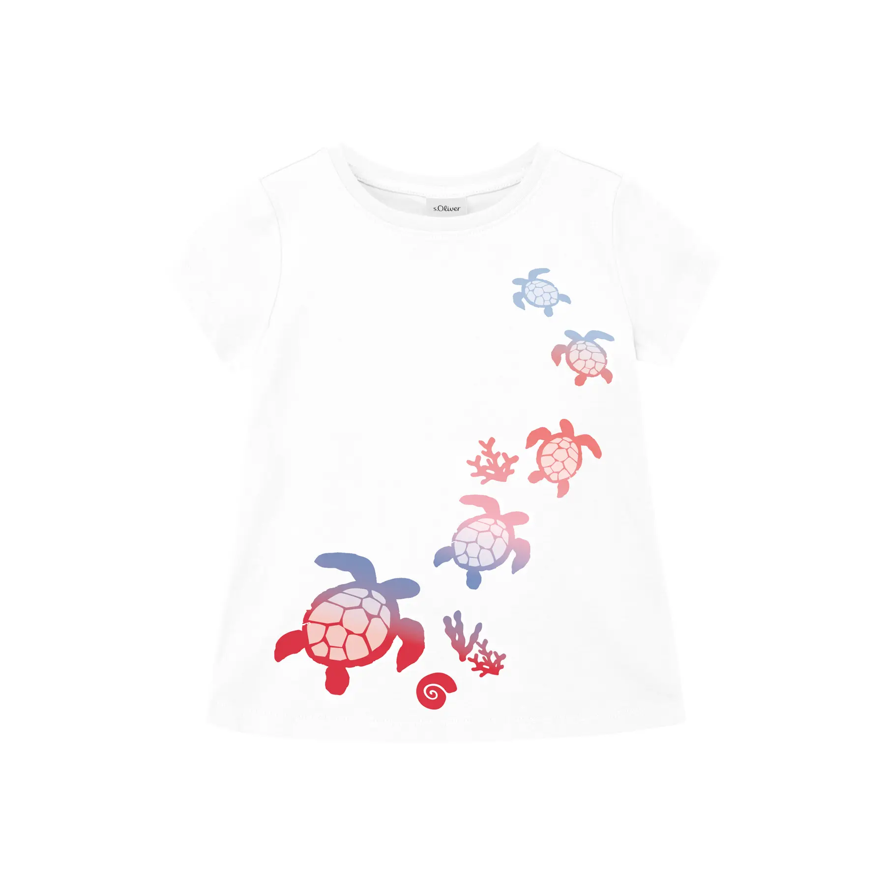 Reversibel T-shirt met glitters voor meisjes s.Oliver