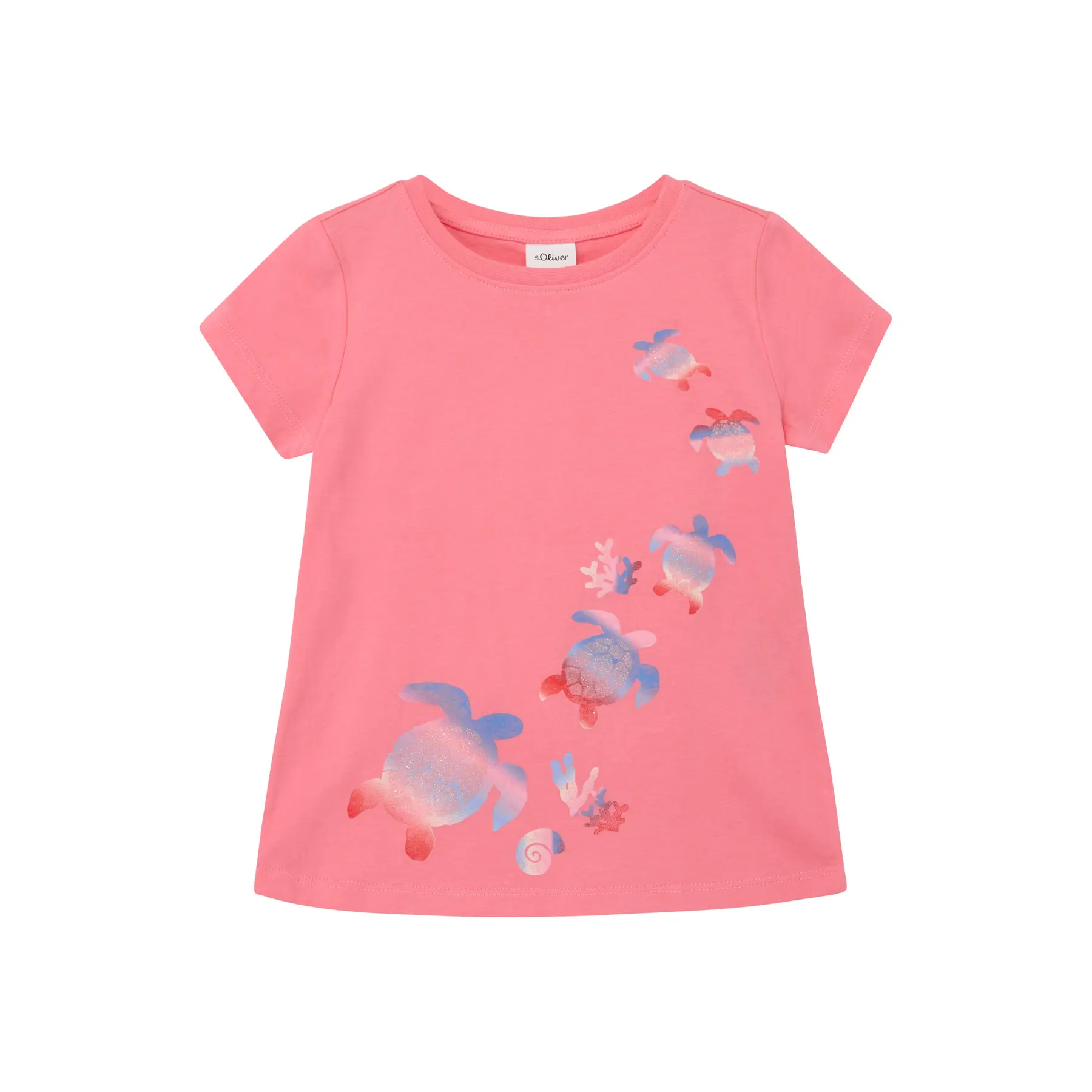 Reversibel T-shirt met glitters voor meisjes s.Oliver