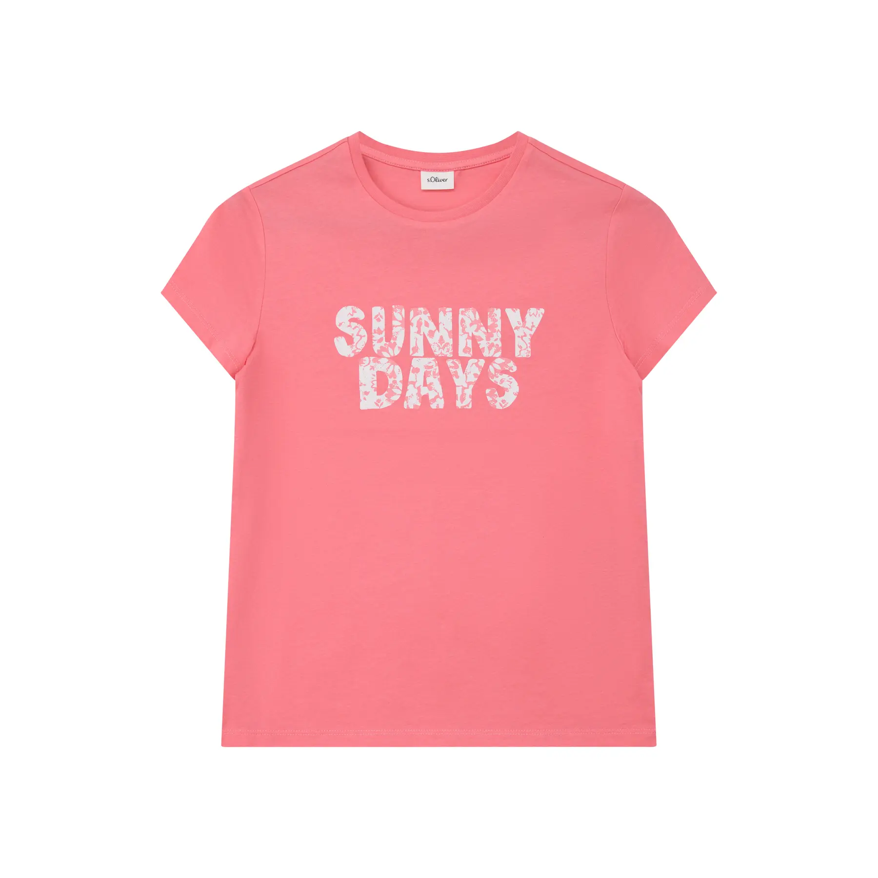 T-shirt Met Relaxte Pasvorm Met Veranderlijke Rubberprint Meisje s.Oliver