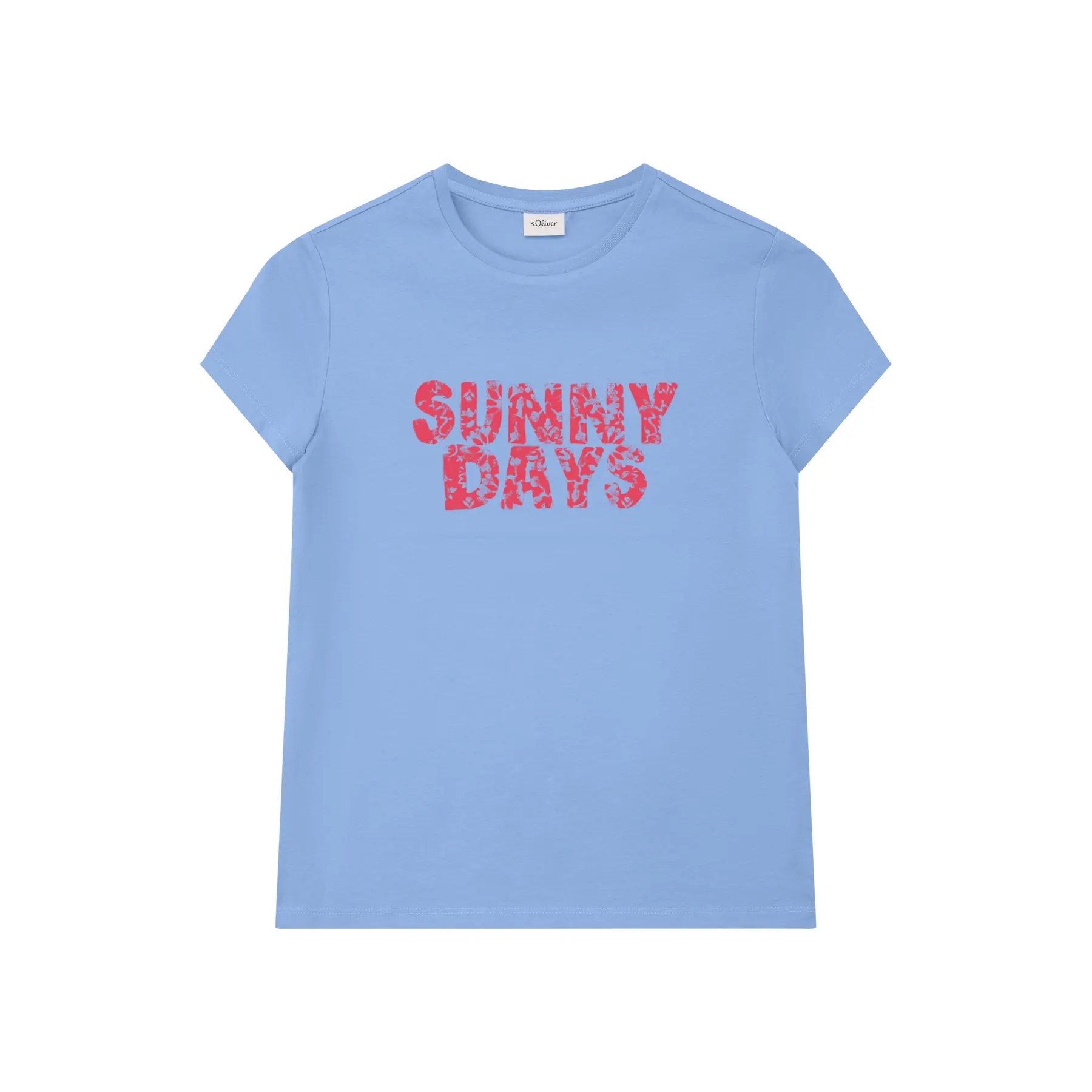 T-shirt Met Relaxte Pasvorm Met Veranderlijke Rubberprint Meisje s.Oliver