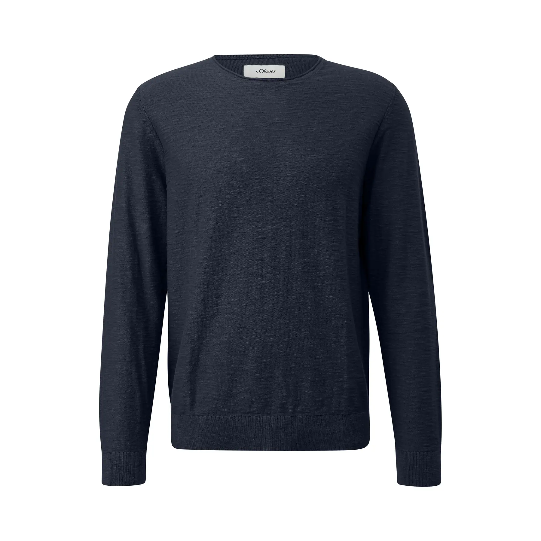 Pull in fil flammato con bordo a coste s.Oliver