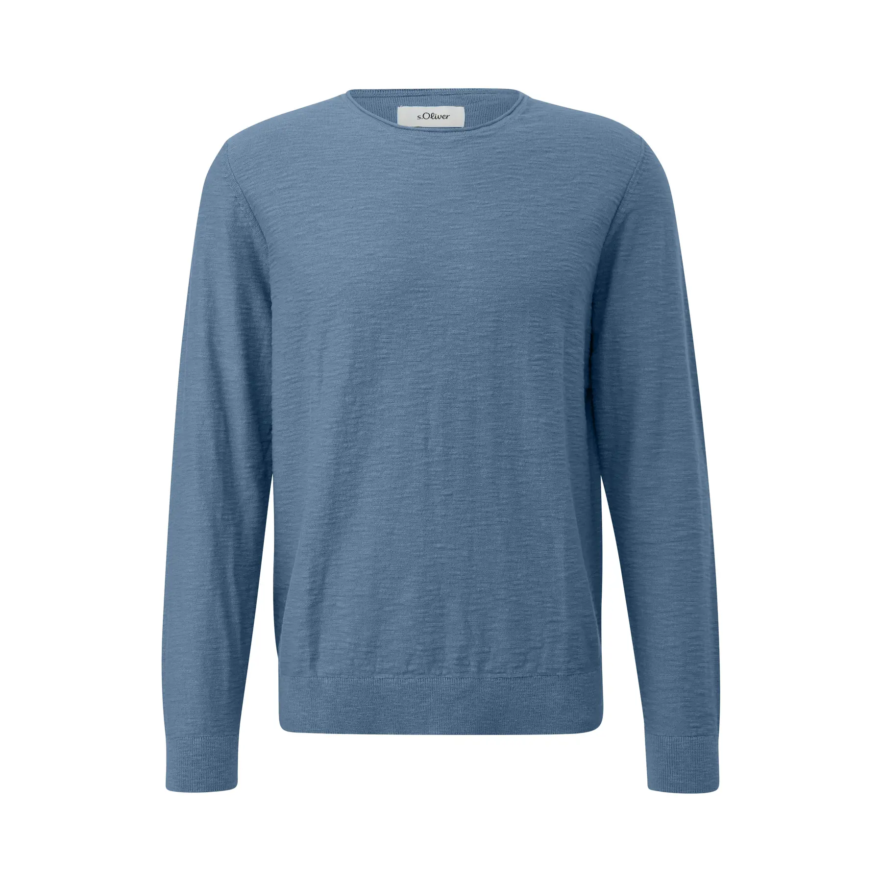 Pull in fil flammato con bordo a coste s.Oliver