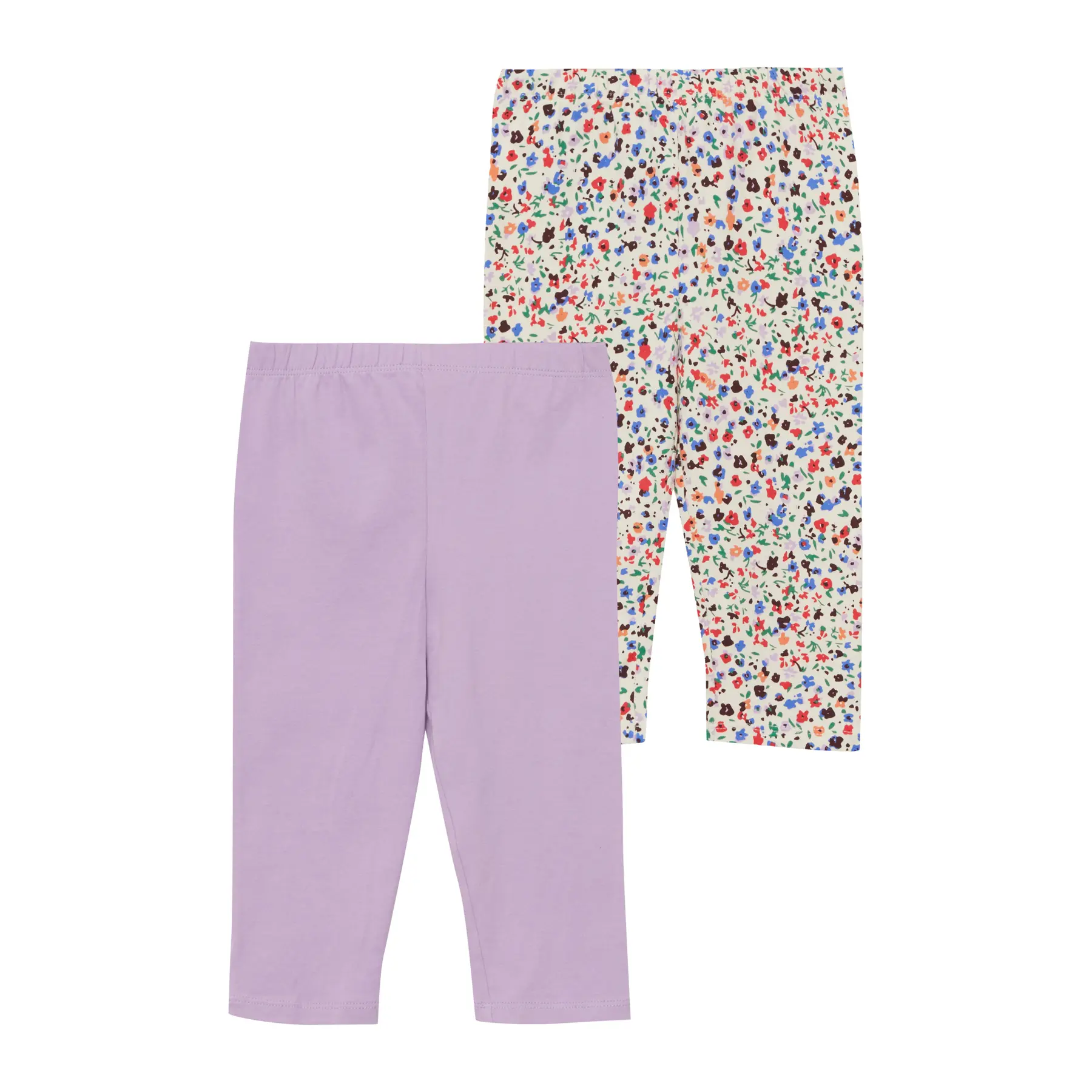 Legging capri uni et imprimé all-over en grandes tailles fille s.Oliver (x2) Legging capri uni et imprimé all-over en grandes tailles fille s.Oliver (x2)