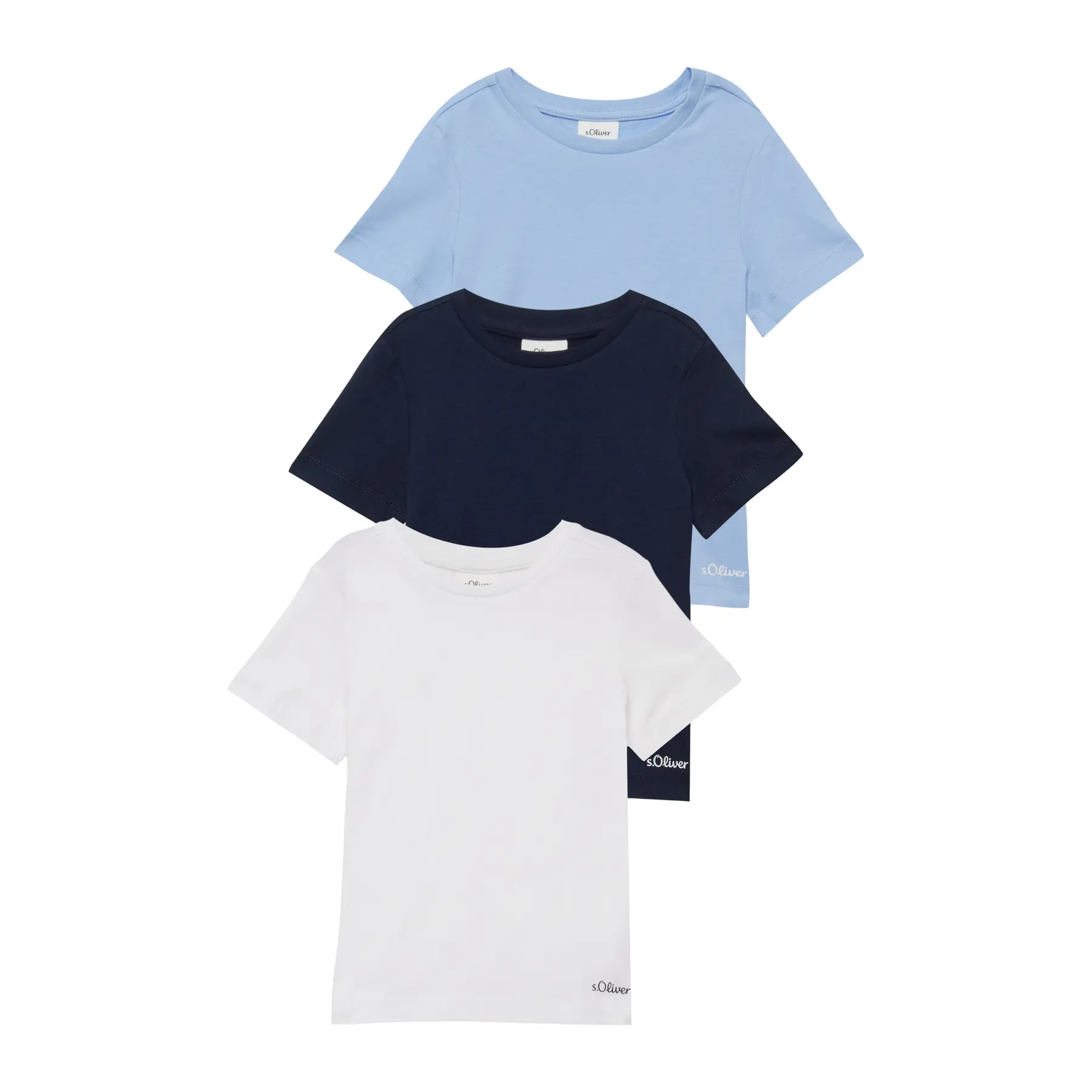 T-shirt con stampa logo ragazza s.Oliver (x3)