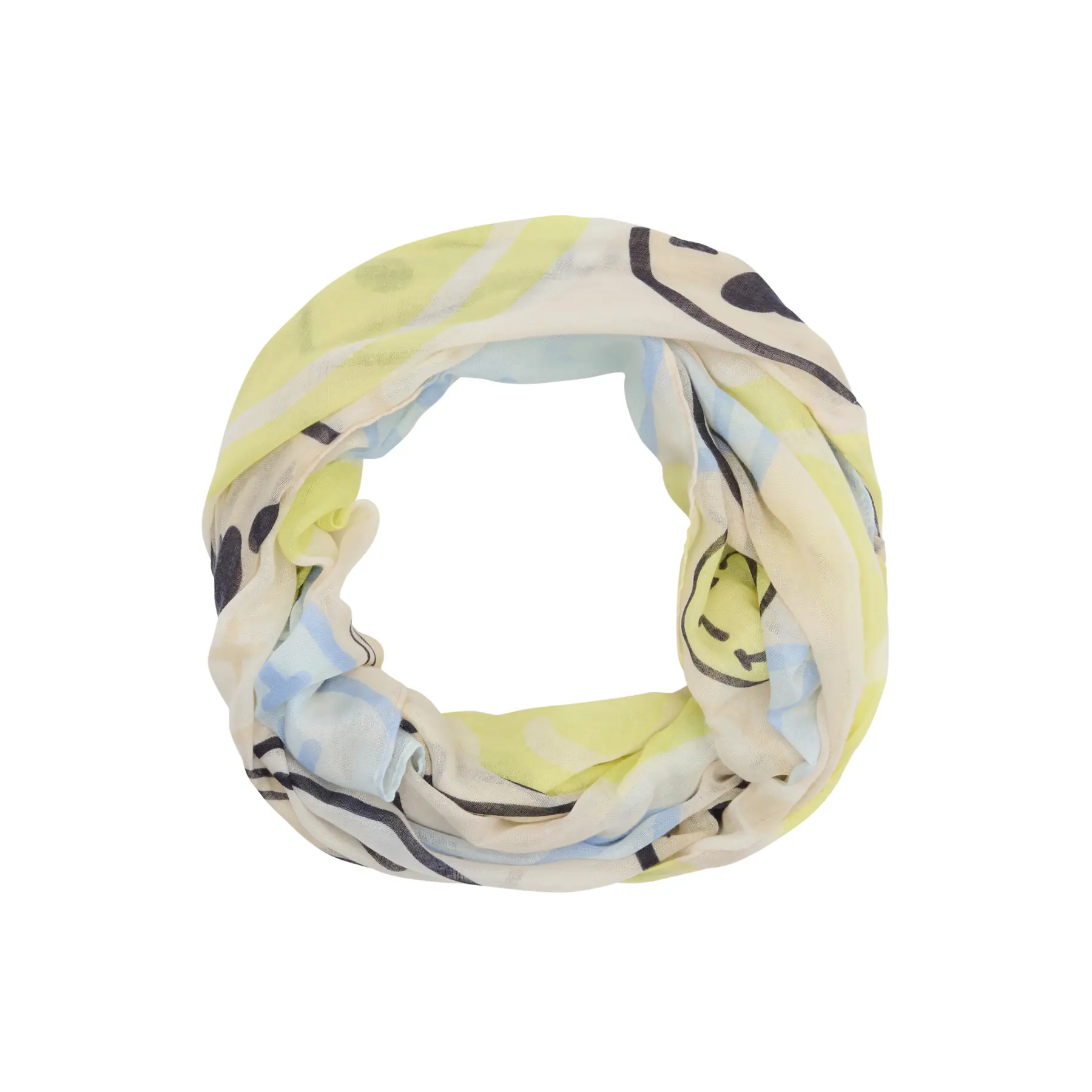 Foulard loop con stampa S.W.-Smiley® donna s.Oliver
