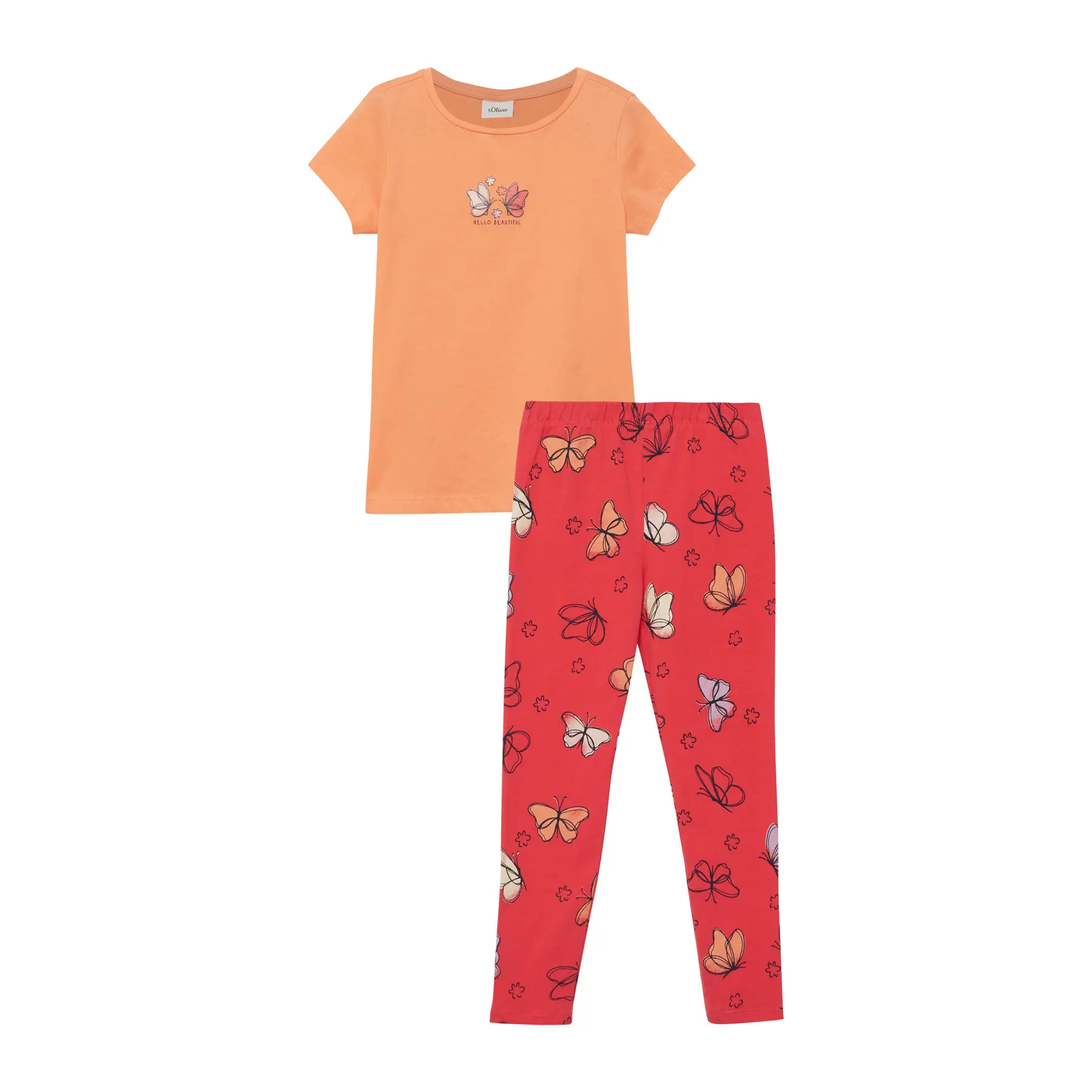 Ensemble t-shirt basique et leggings à imprimé all-over fille s.Oliver