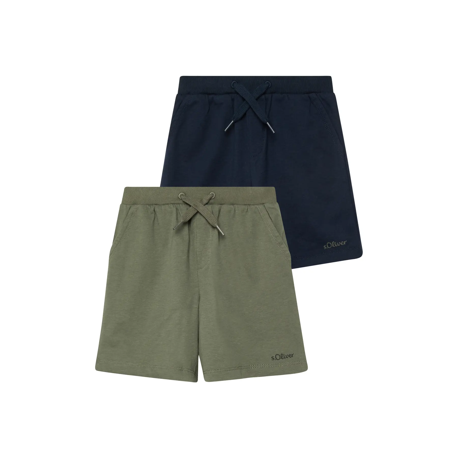 Bermuda unis en grandes tailles enfant s.Oliver (x2)