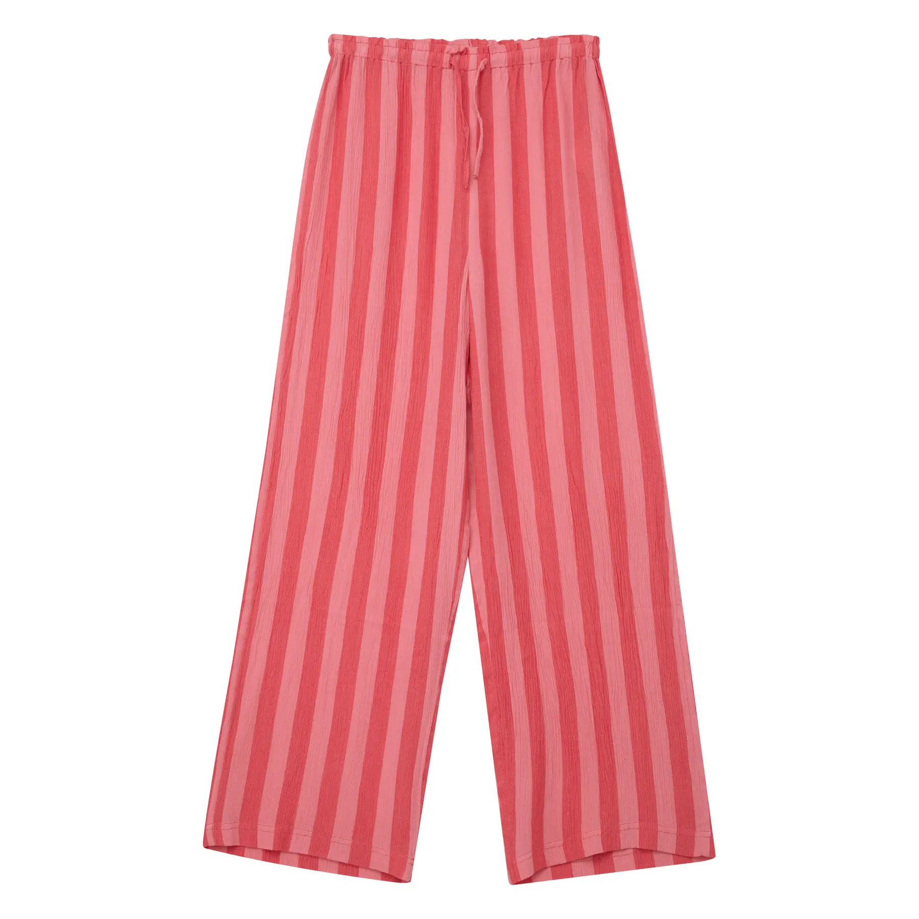 Pantalon wide leg coupe droite taille haute jambe large Cordon de serrage fille s.Oliver