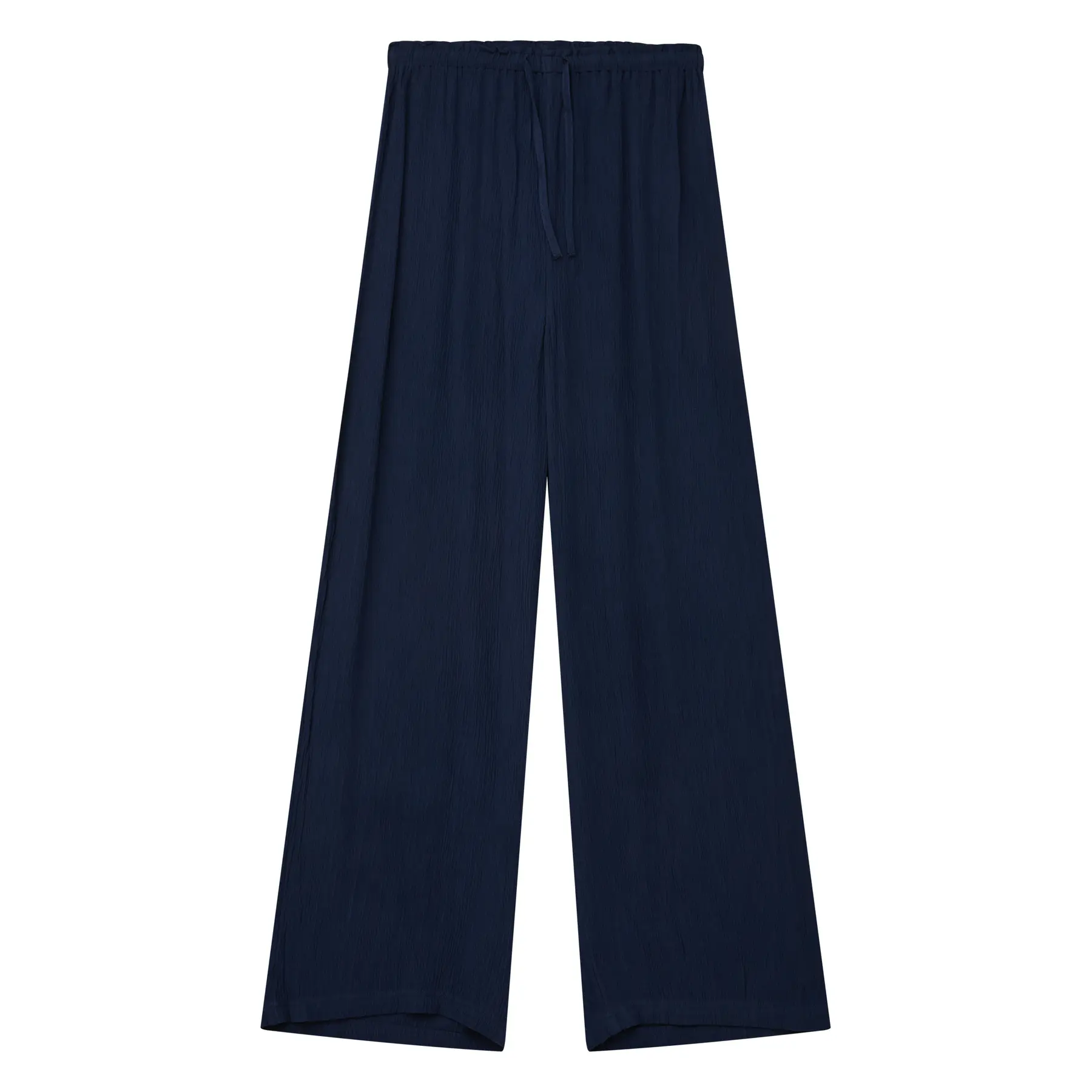 Pantalon wide leg coupe droite taille haute jambe large Cordon de serrage fille s.Oliver